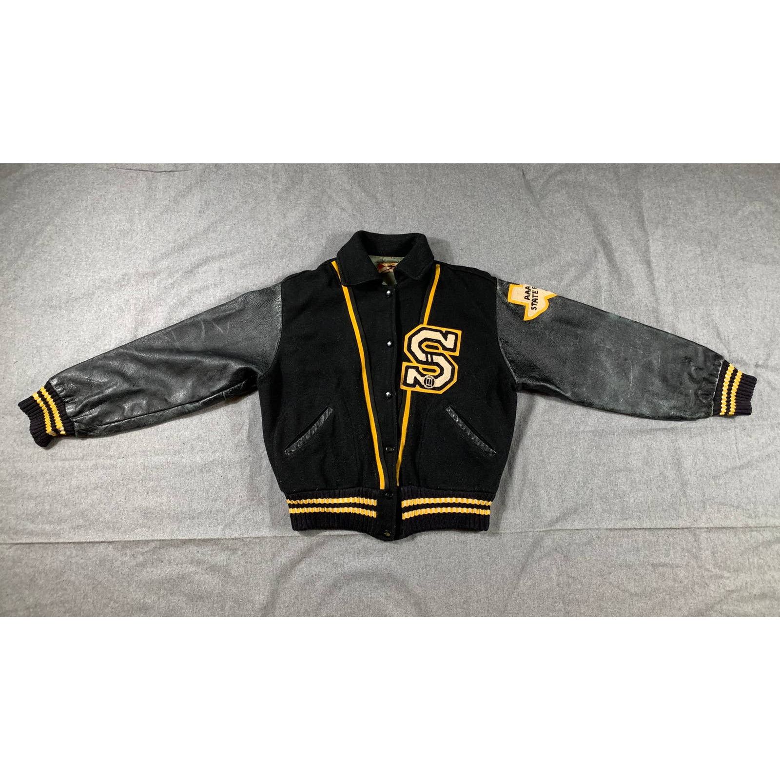 Vintage Holt's Sporting Goods Letter S Varsity Leather