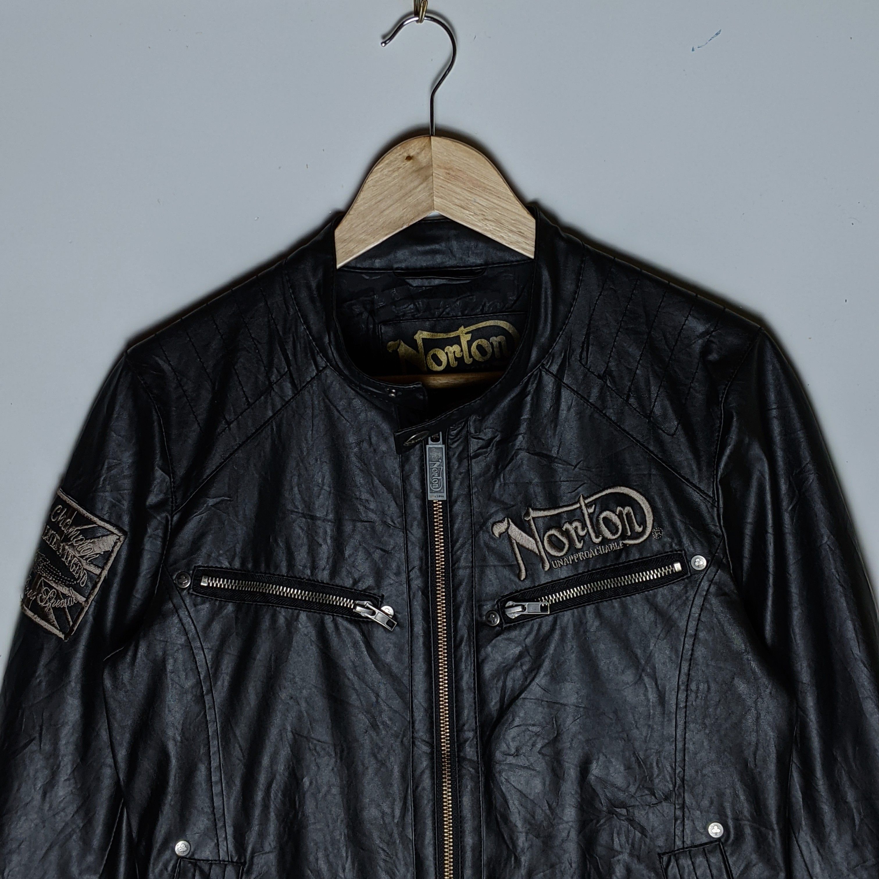 Norton × Vintage Norton Motocycle Jacket Size US M / EU 48-50 / 2 - 3 Thumbnail