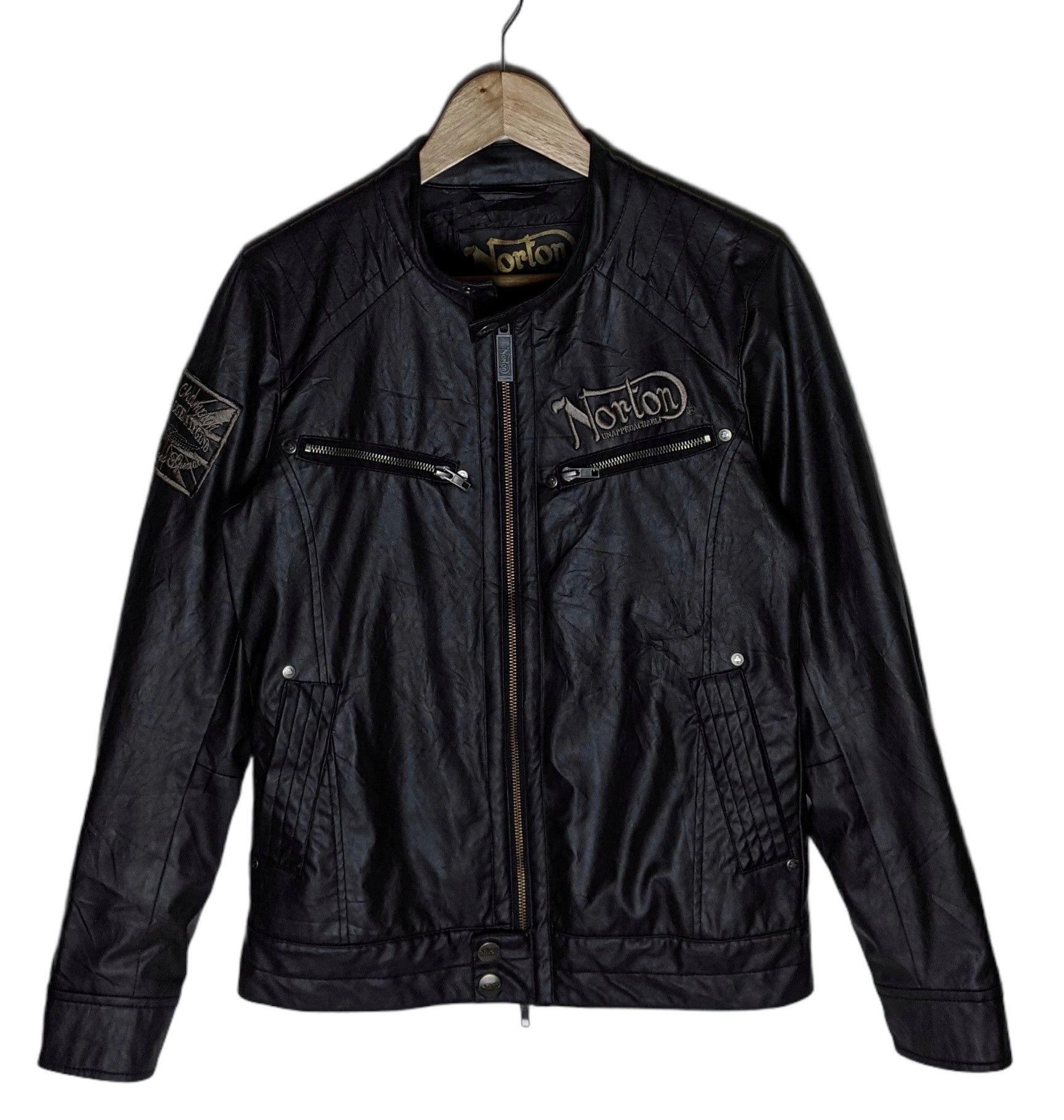 Norton × Vintage Norton Motocycle Jacket Size US M / EU 48-50 / 2 - 1 Thumbnail
