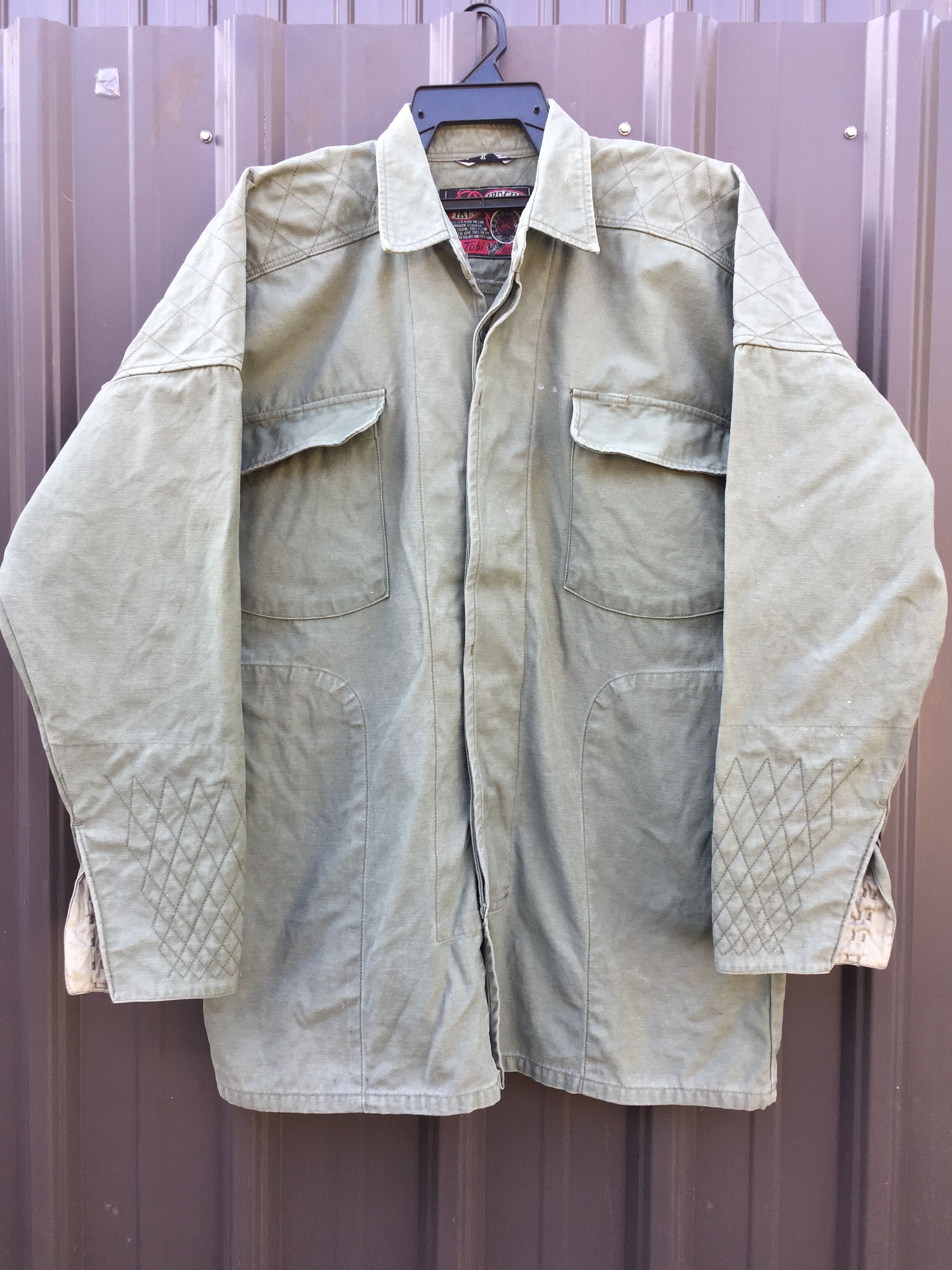 Vintage Tobi Military Green Worker Jacket