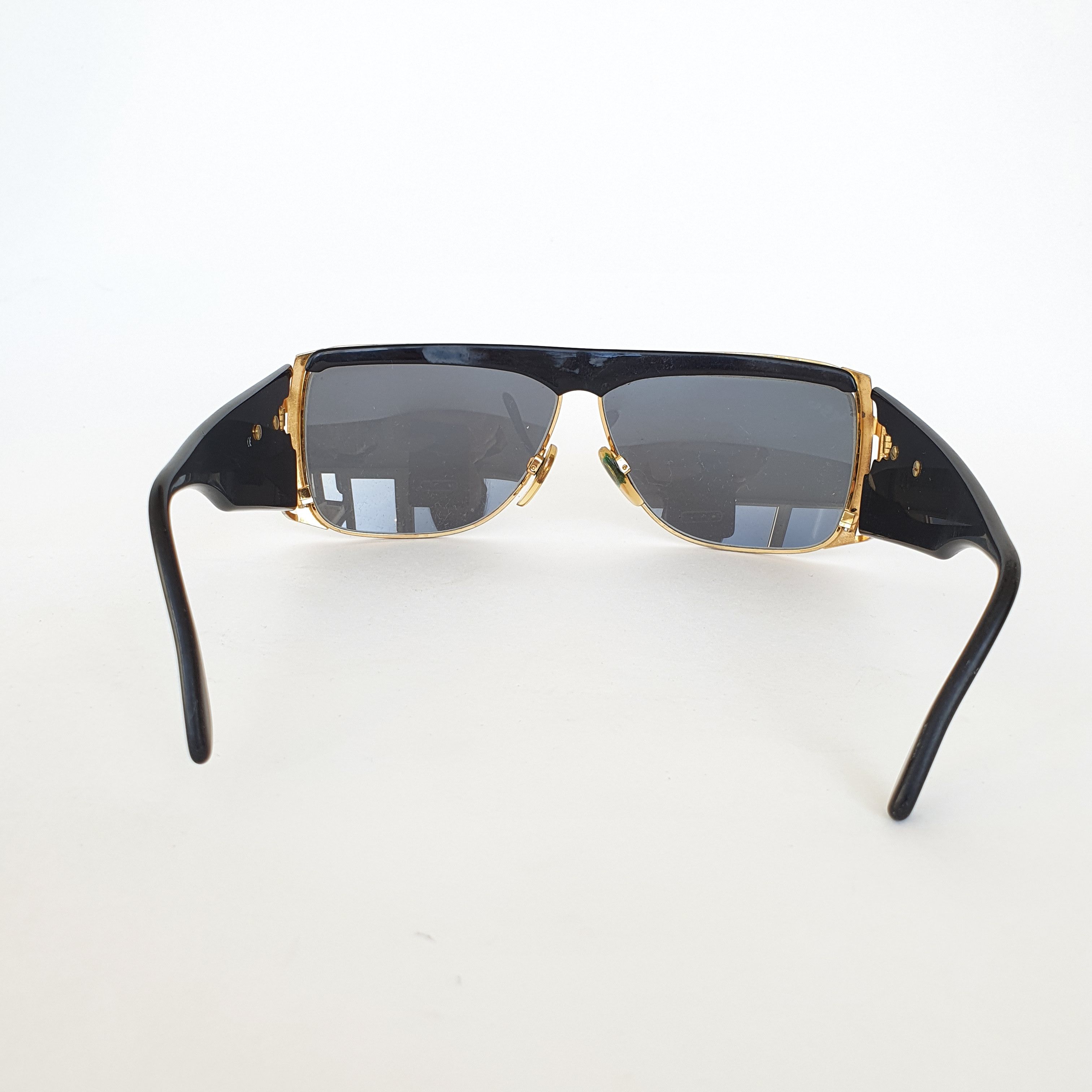 Vintage Vintage Gold Rare Glasses\Sunglasses VERSACE style Size ONE SIZE - 9 Thumbnail