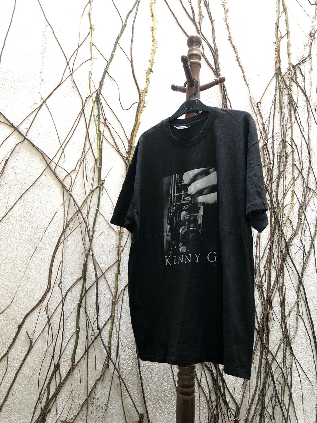 Band Tees × Vintage Vintage KENNY G Size US XL / EU 56 / 4 - 1 Thumbnail