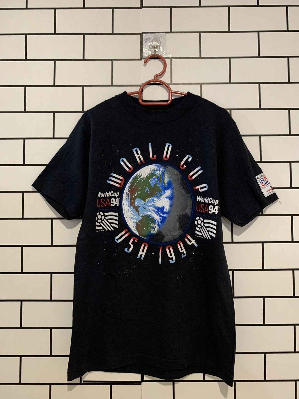Vintage World Cup USA 1994 Am1 Size US M / EU 48-50 / 2 - 1 Thumbnail