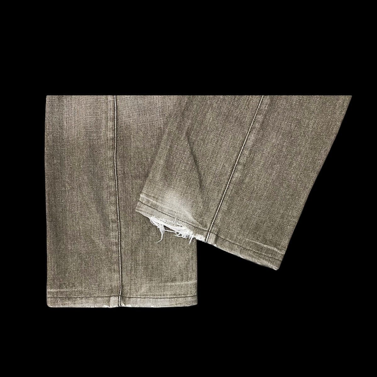 Japanese Brand DISTRESSED DENIM PANT ELABORATE COLLECTION by NICOLE FOR MEN Size US 31 - 7 Thumbnail