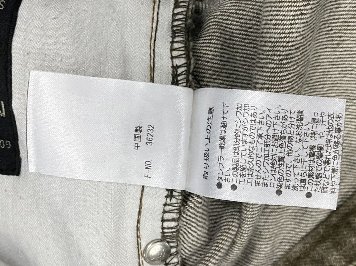Japanese Brand DISTRESSED DENIM PANT ELABORATE COLLECTION by NICOLE FOR MEN Size US 31 - 12 Thumbnail