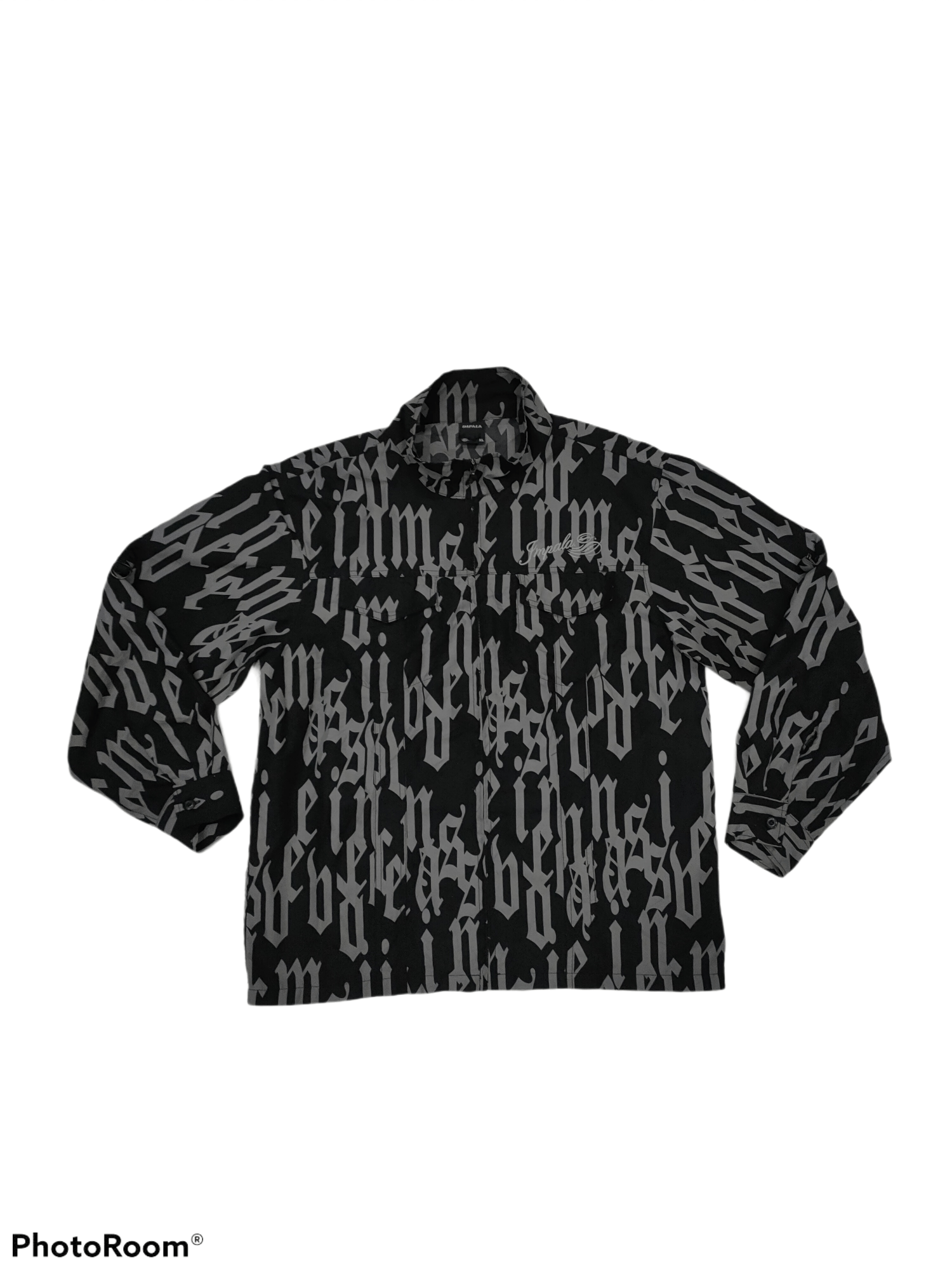 Japanese Brand IMPALA FULL PRINT SHIRT ZIPPER Size US XL / EU 56 / 4 - 1 Thumbnail