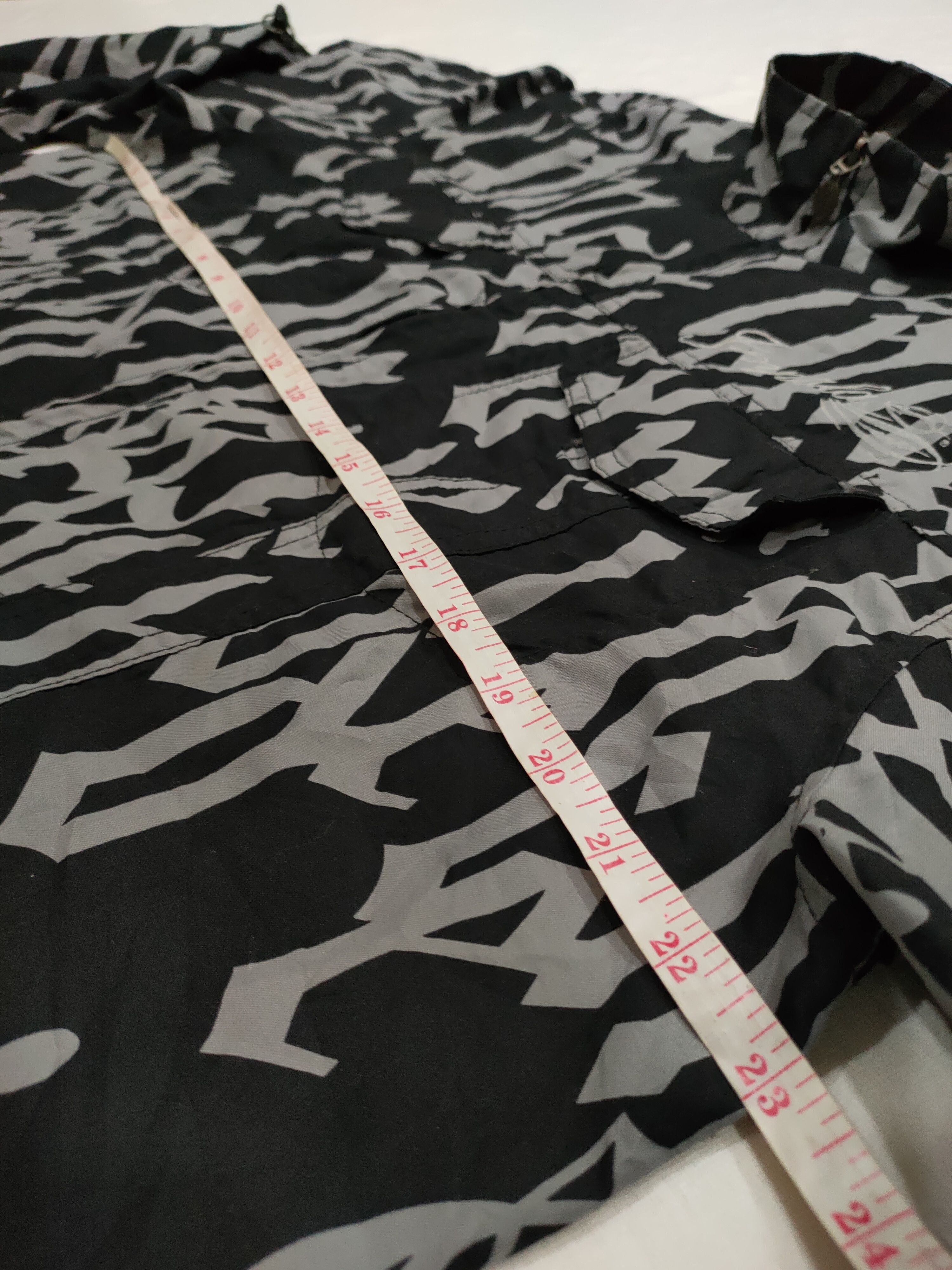 Japanese Brand IMPALA FULL PRINT SHIRT ZIPPER Size US XL / EU 56 / 4 - 3 Thumbnail