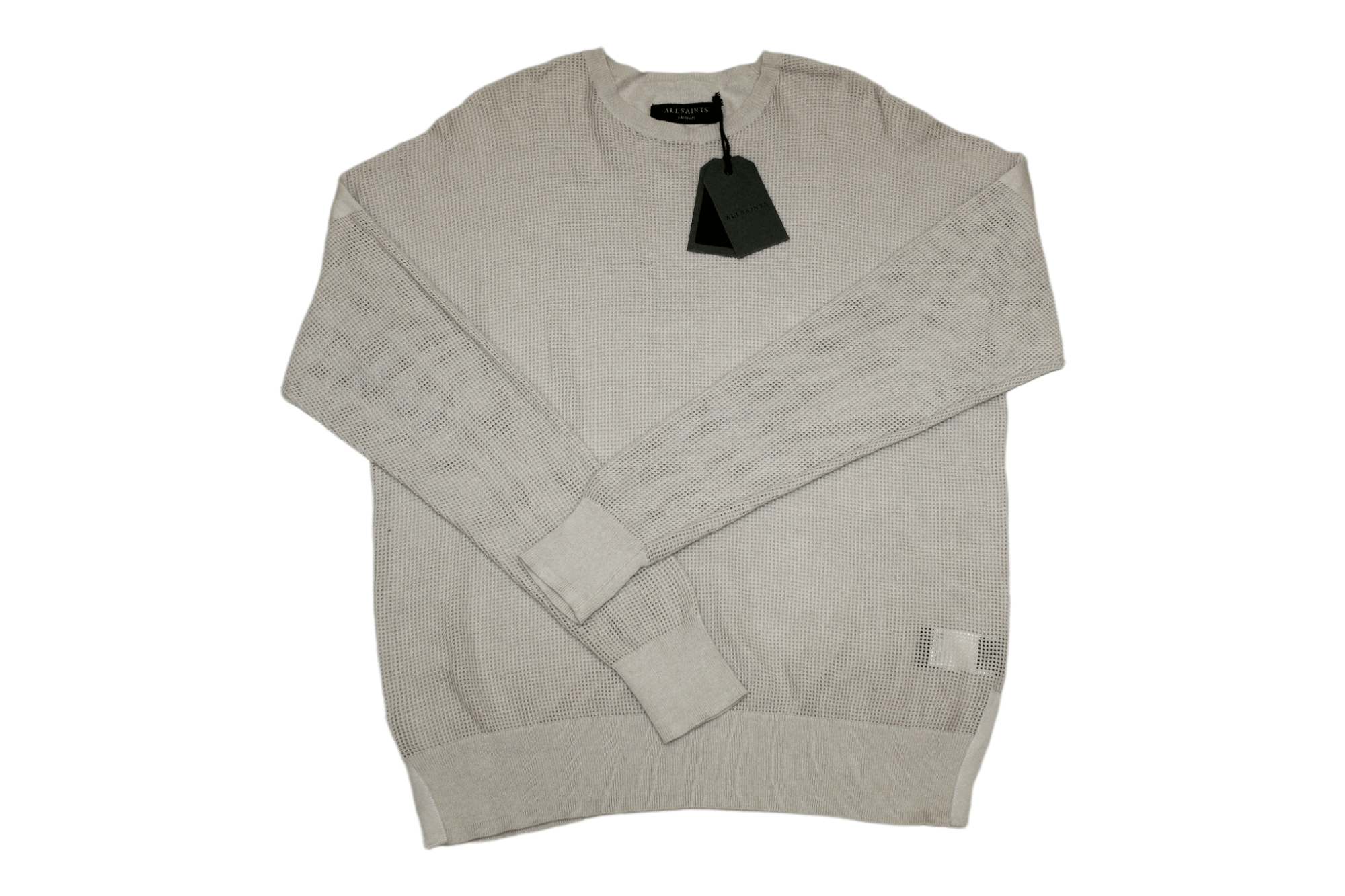 Allsaints Allsaints Arden Crew Open Knit Sweater Size US M / EU 48-50 / 2 - 1 Thumbnail