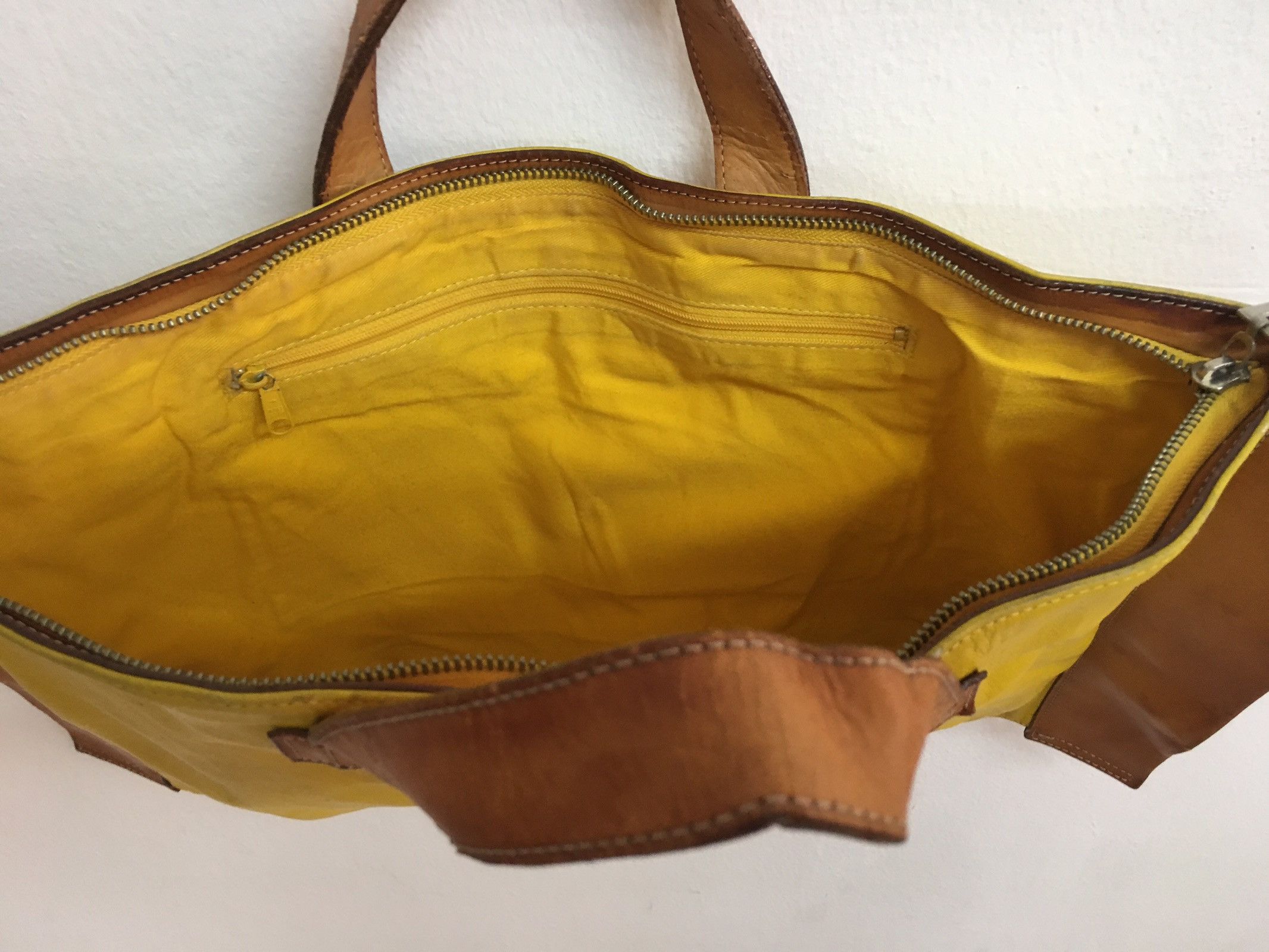 Japanese Brand leather bag Size ONE SIZE - 4 Thumbnail