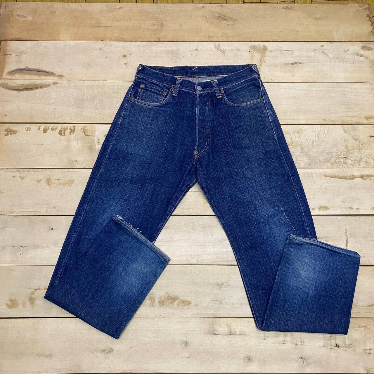 Evisu X296 EVISU MONOGRAM JAPAN SELVEDGE DENIM Size US 32 / EU 48 - 3 Thumbnail