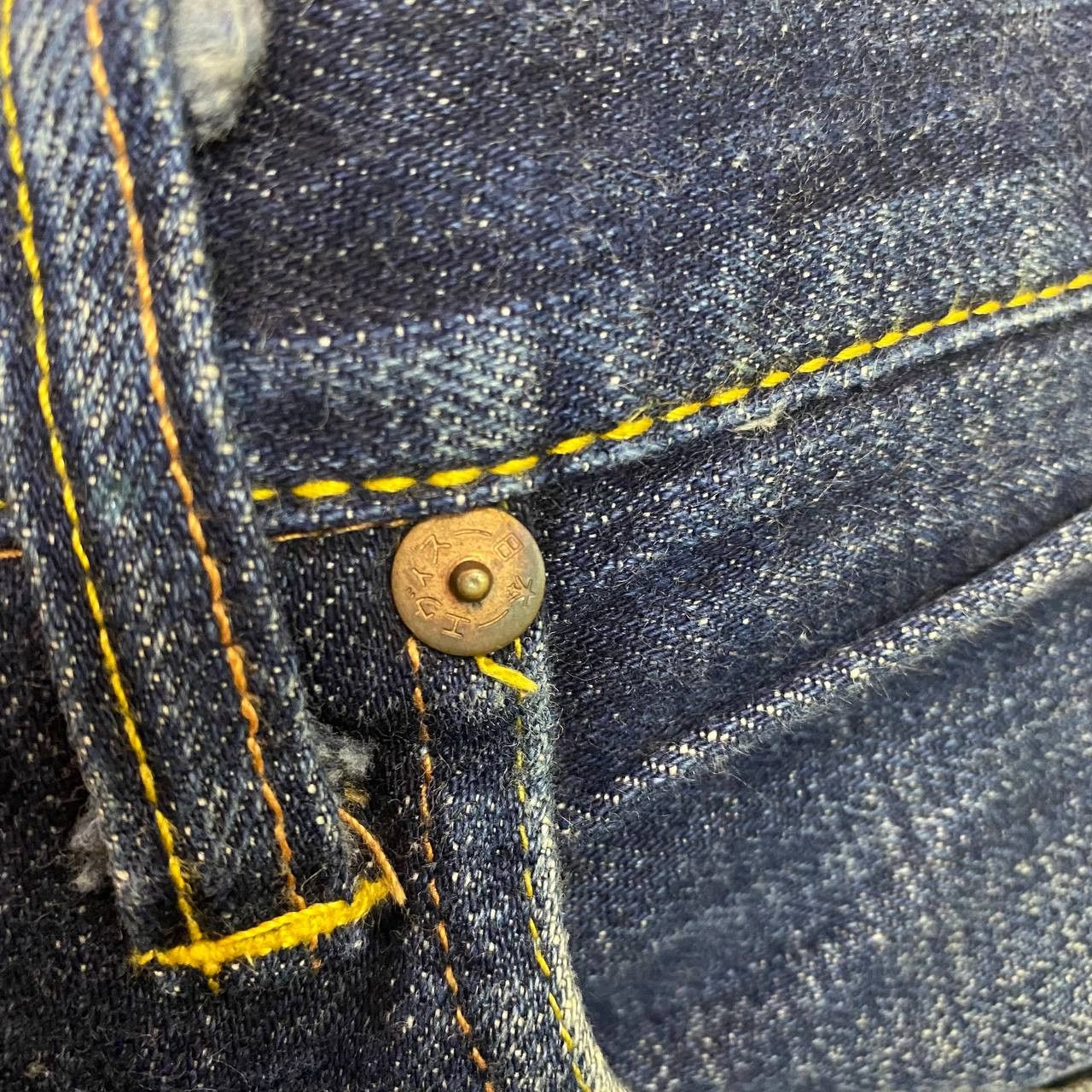 Evisu X296 EVISU MONOGRAM JAPAN SELVEDGE DENIM Size US 32 / EU 48 - 6 Thumbnail