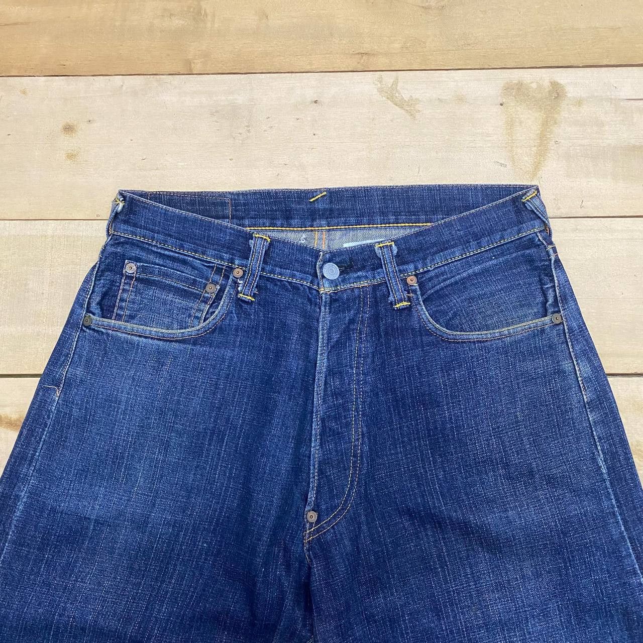 Evisu X296 EVISU MONOGRAM JAPAN SELVEDGE DENIM Size US 32 / EU 48 - 4 Thumbnail