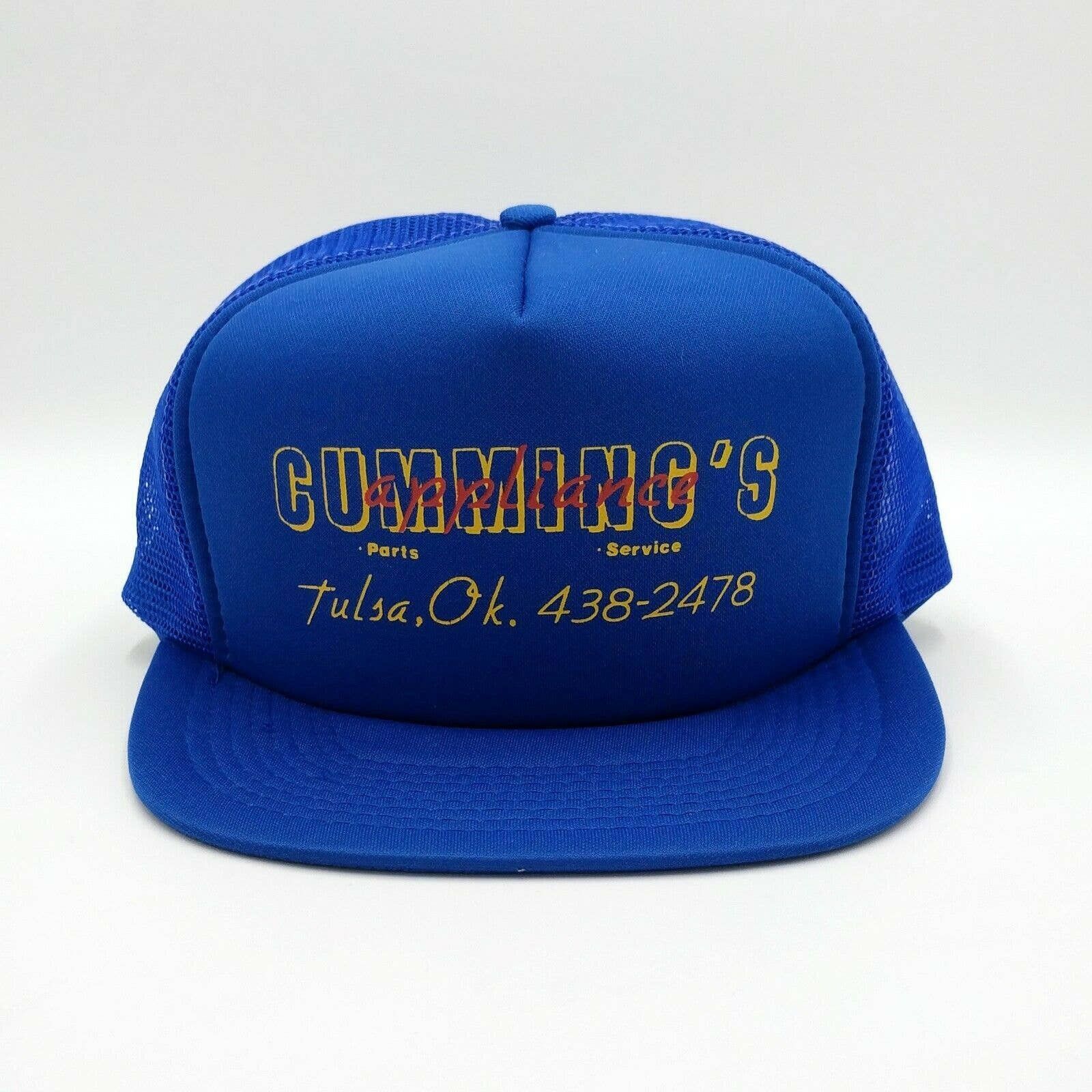 Vintage Vintage Cummings Appliance Snapback Trucker Hat Mesh 90s Size ONE SIZE - 2 Thumbnail