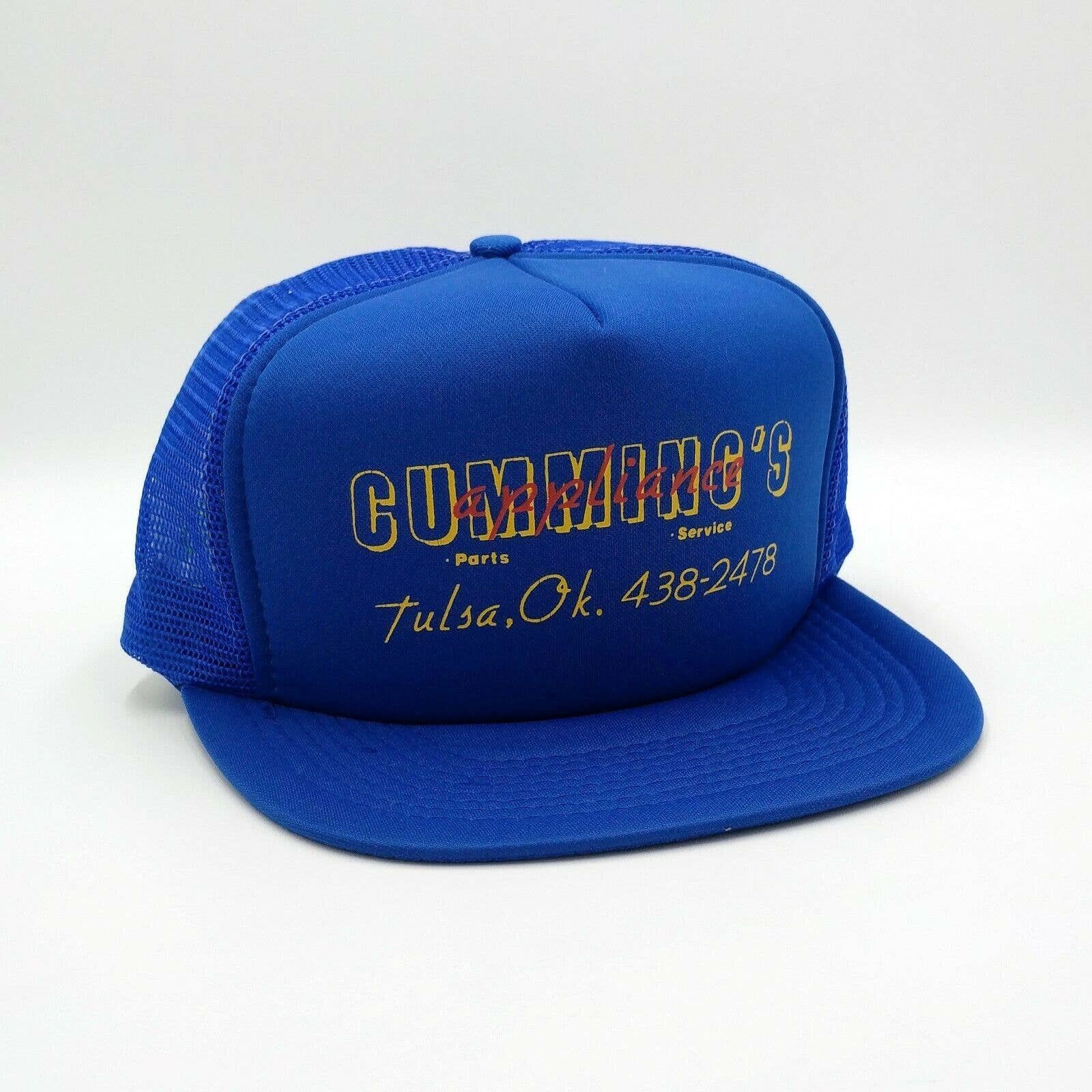 Vintage Vintage Cummings Appliance Snapback Trucker Hat Mesh 90s Size ONE SIZE - 1 Thumbnail