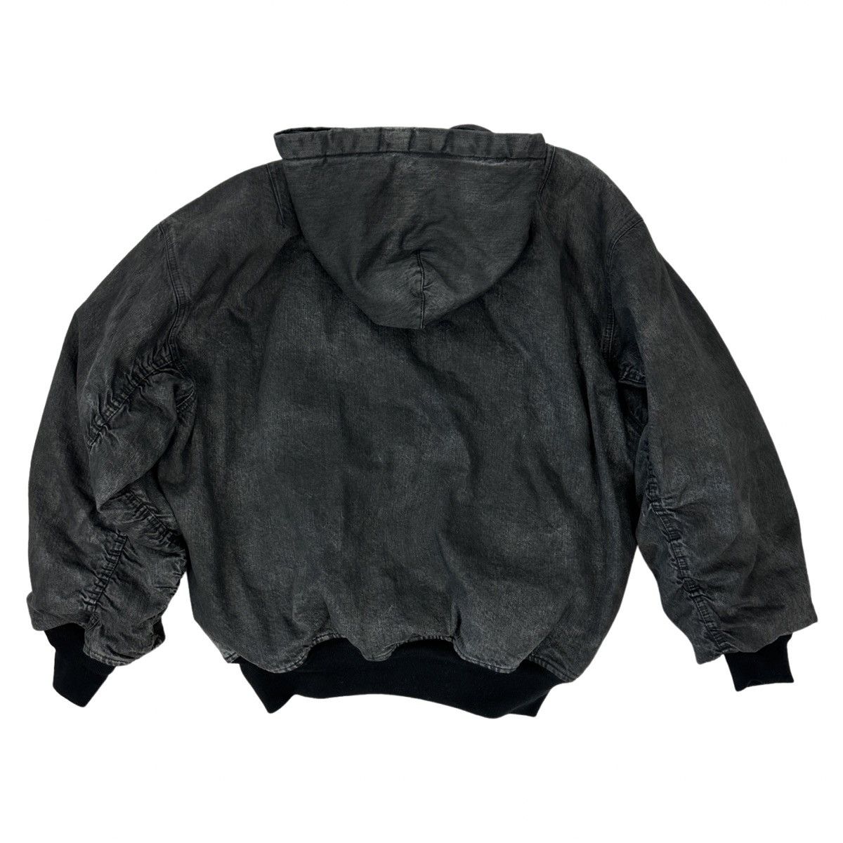 Balenciaga Balenciaga AW21 denim puffed Bomber Jacket Size US L / EU 52-54 / 3 - 3 Thumbnail