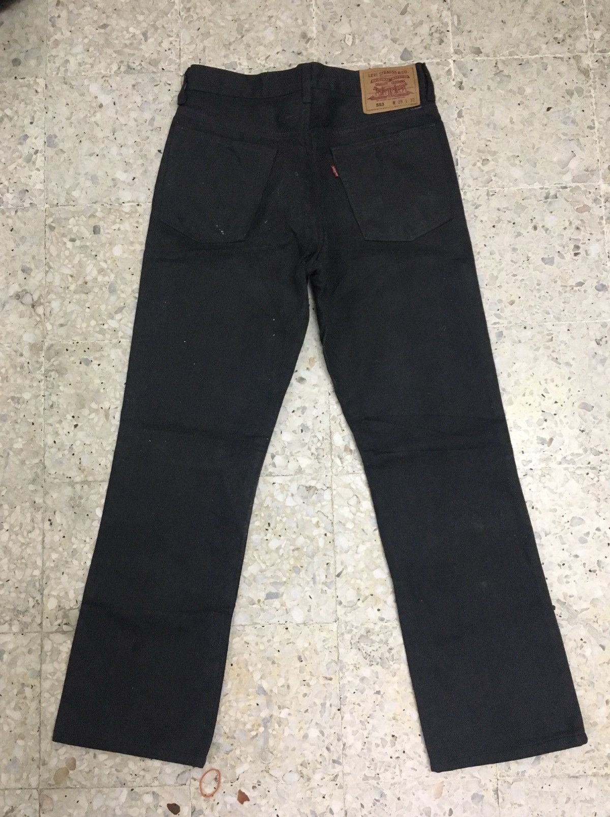 Levi's black waxed jeans Size US 28 / EU 44 - 4 Thumbnail
