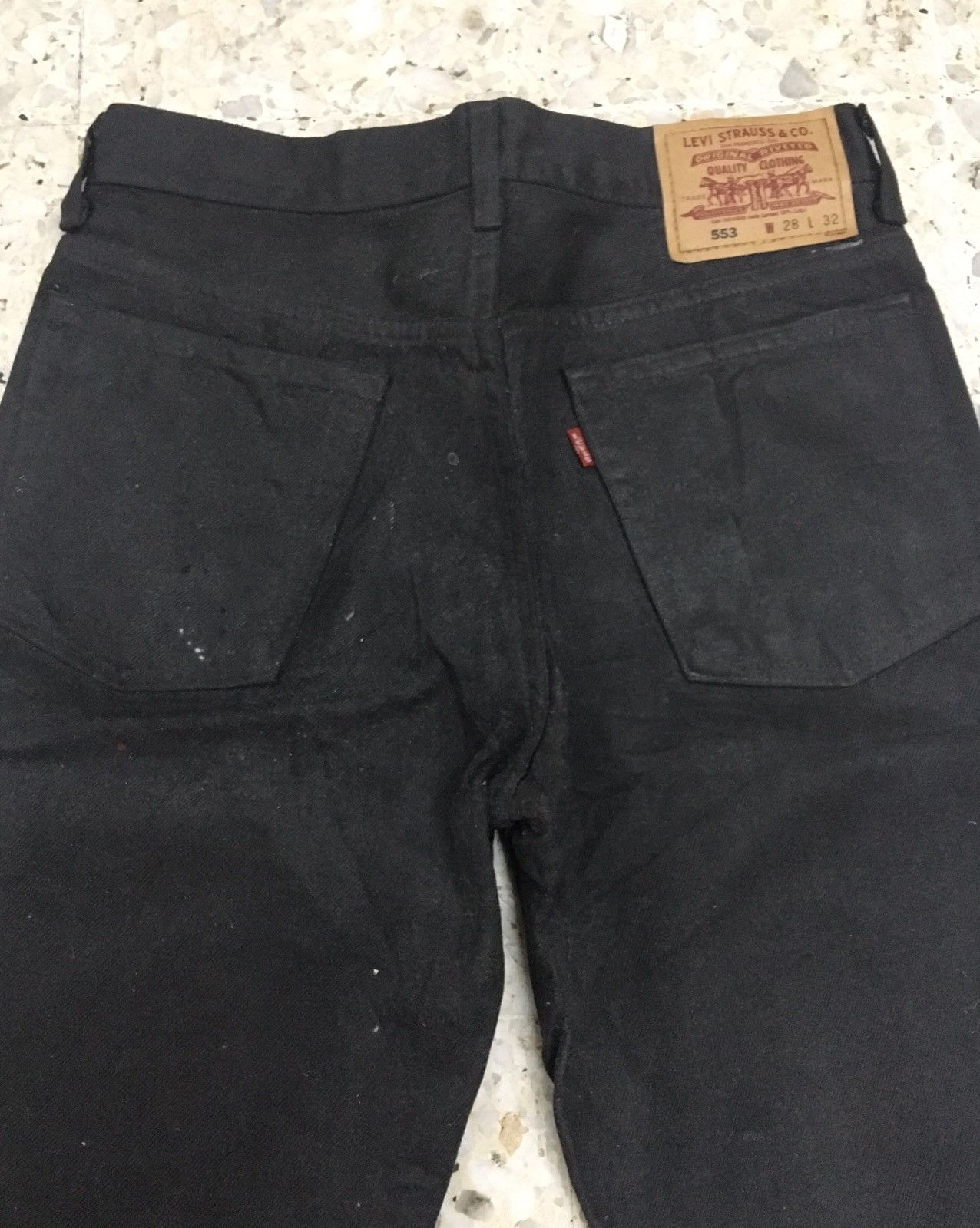 Levi's black waxed jeans Size US 28 / EU 44 - 5 Thumbnail