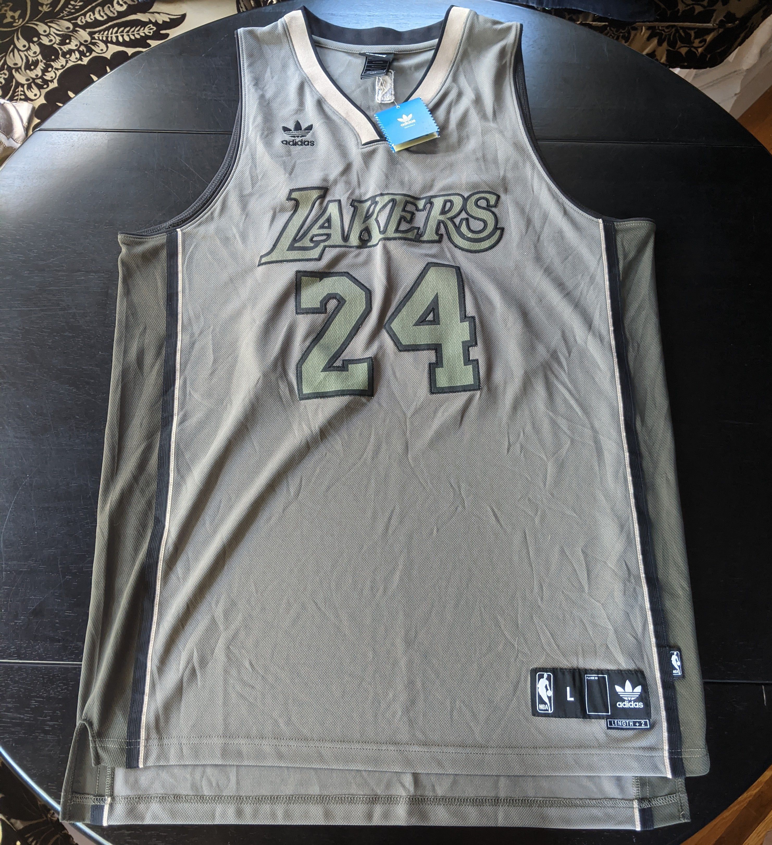 Adidas RARE ADIDAS L.A Lakers Kobe Bryant #24 Swingman Jersey Size US L / EU 52-54 / 3 - 1 Thumbnail