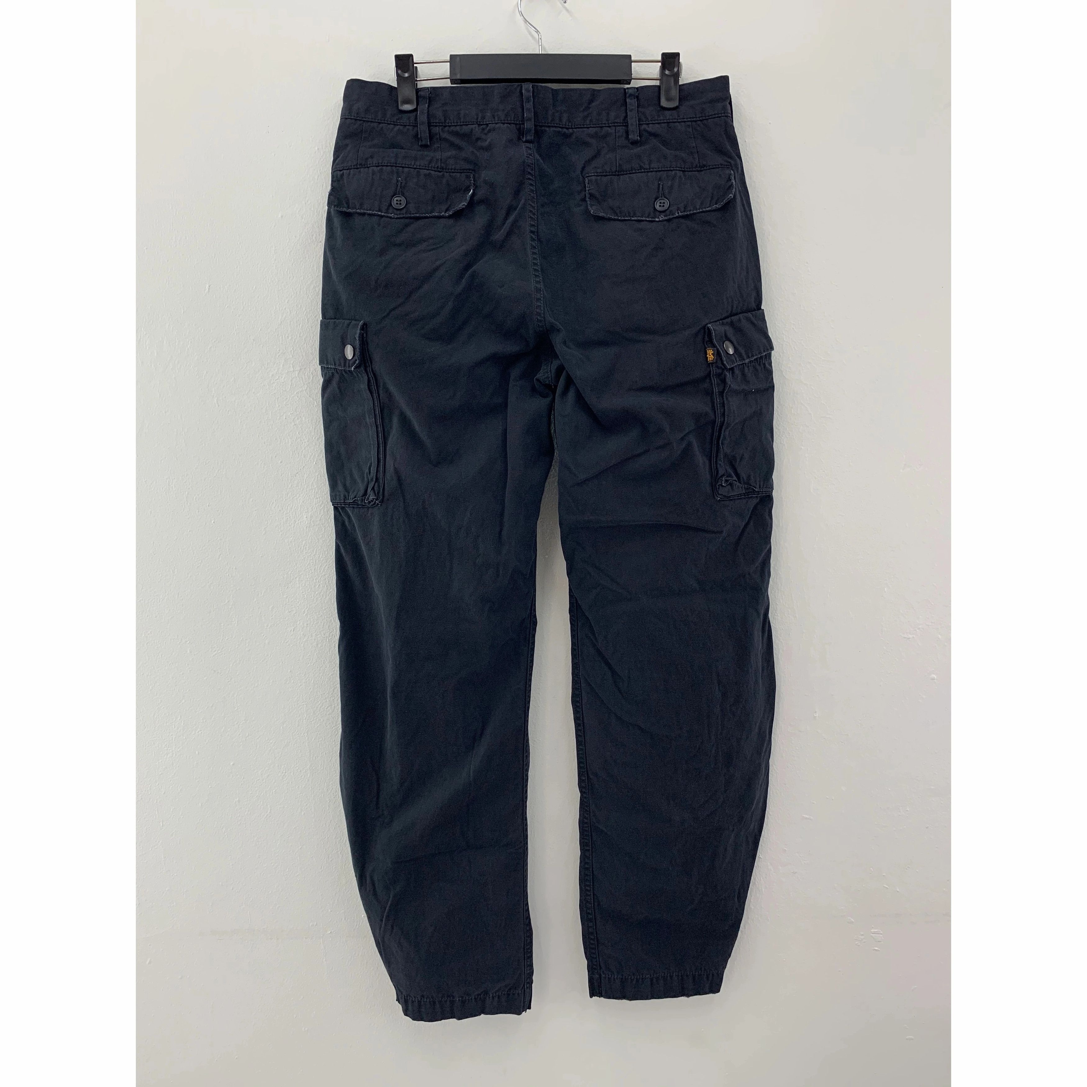 Alpha Industries × Japanese Brand Alpha Industries Cargo Pants Navy Blue size 30 - CP2011 Size US 30 / EU 46 - 2 Thumbnail