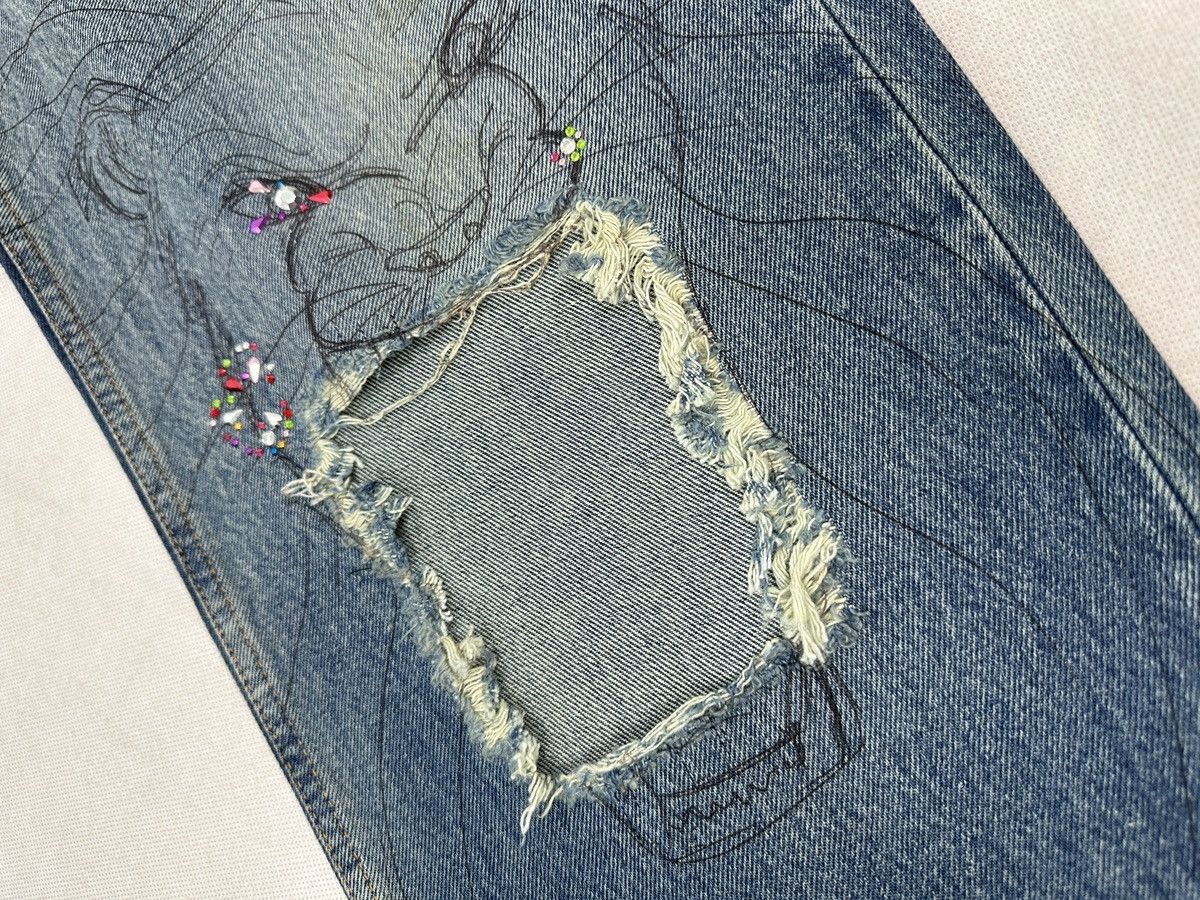 Balenciaga Balenciaga 360 SNOWSTORM Unreleased distressed denim Size US 32 / EU 48 - 6 Thumbnail
