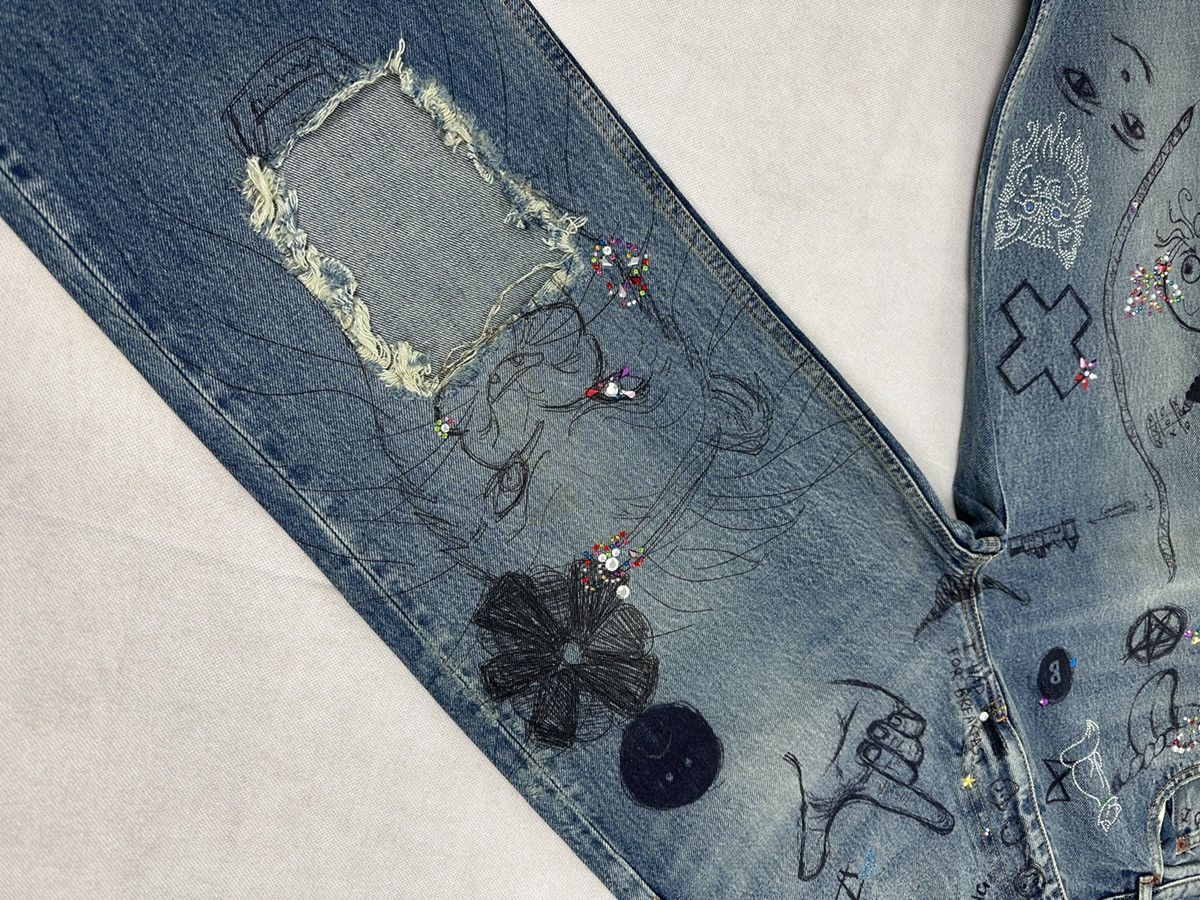 Balenciaga Balenciaga 360 SNOWSTORM Unreleased distressed denim Size US 32 / EU 48 - 5 Thumbnail