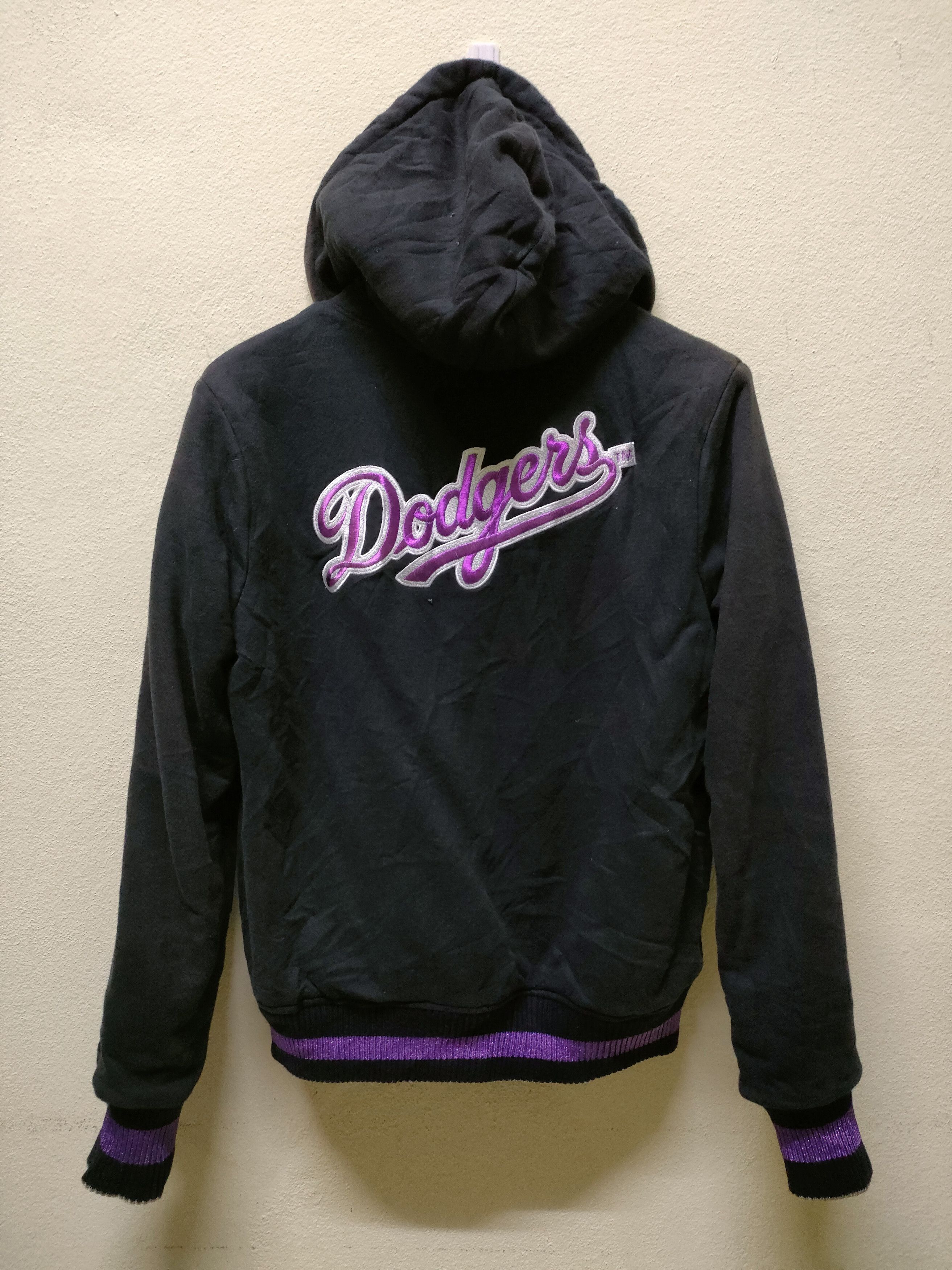 MLB La Dodgers Gold Reversible Zipper Hoodie Size US S / EU 44-46 / 1 - 2 Thumbnail