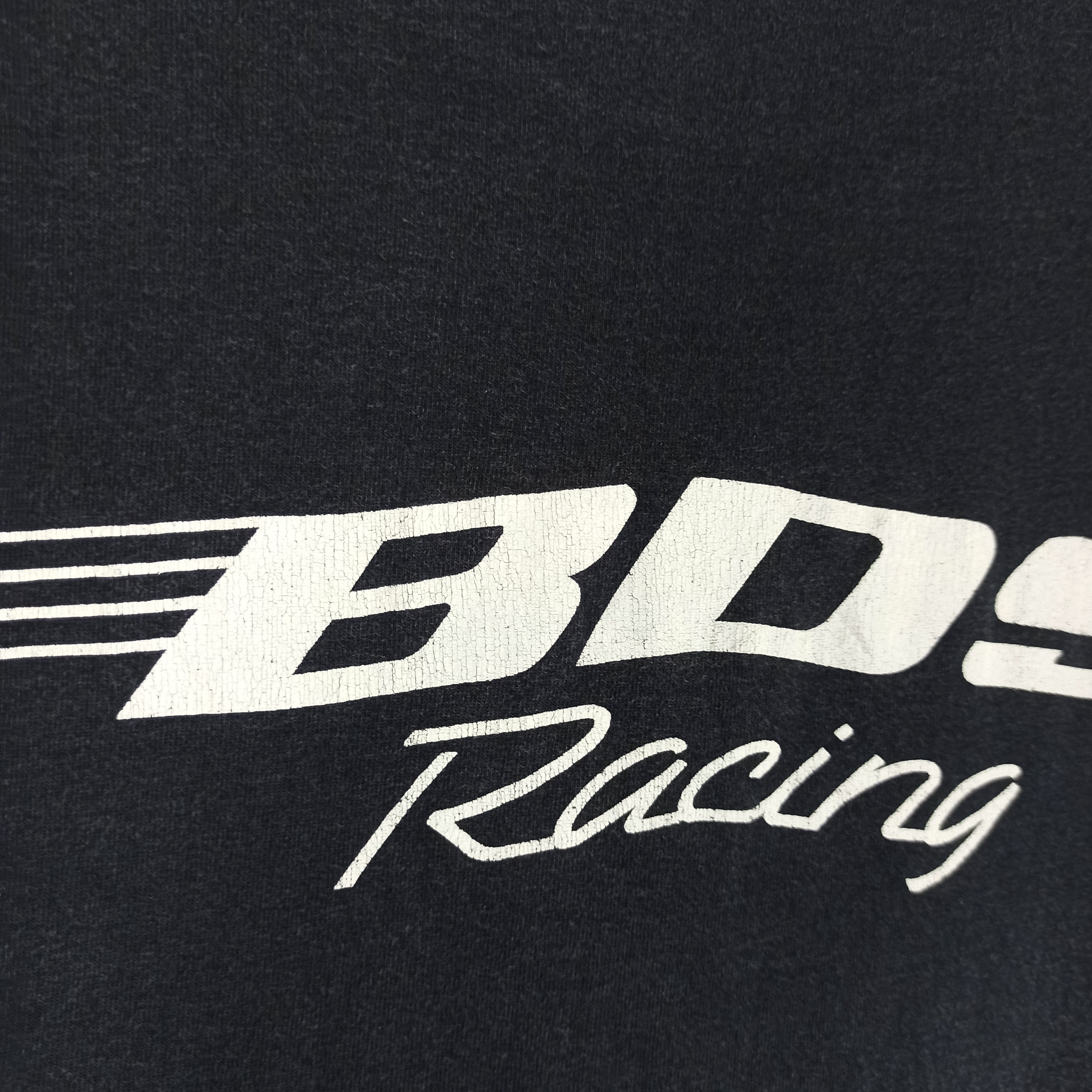 Vintage Rare BOS RACING T-shirt Made in USA Size US XL / EU 56 / 4 - 3 Thumbnail