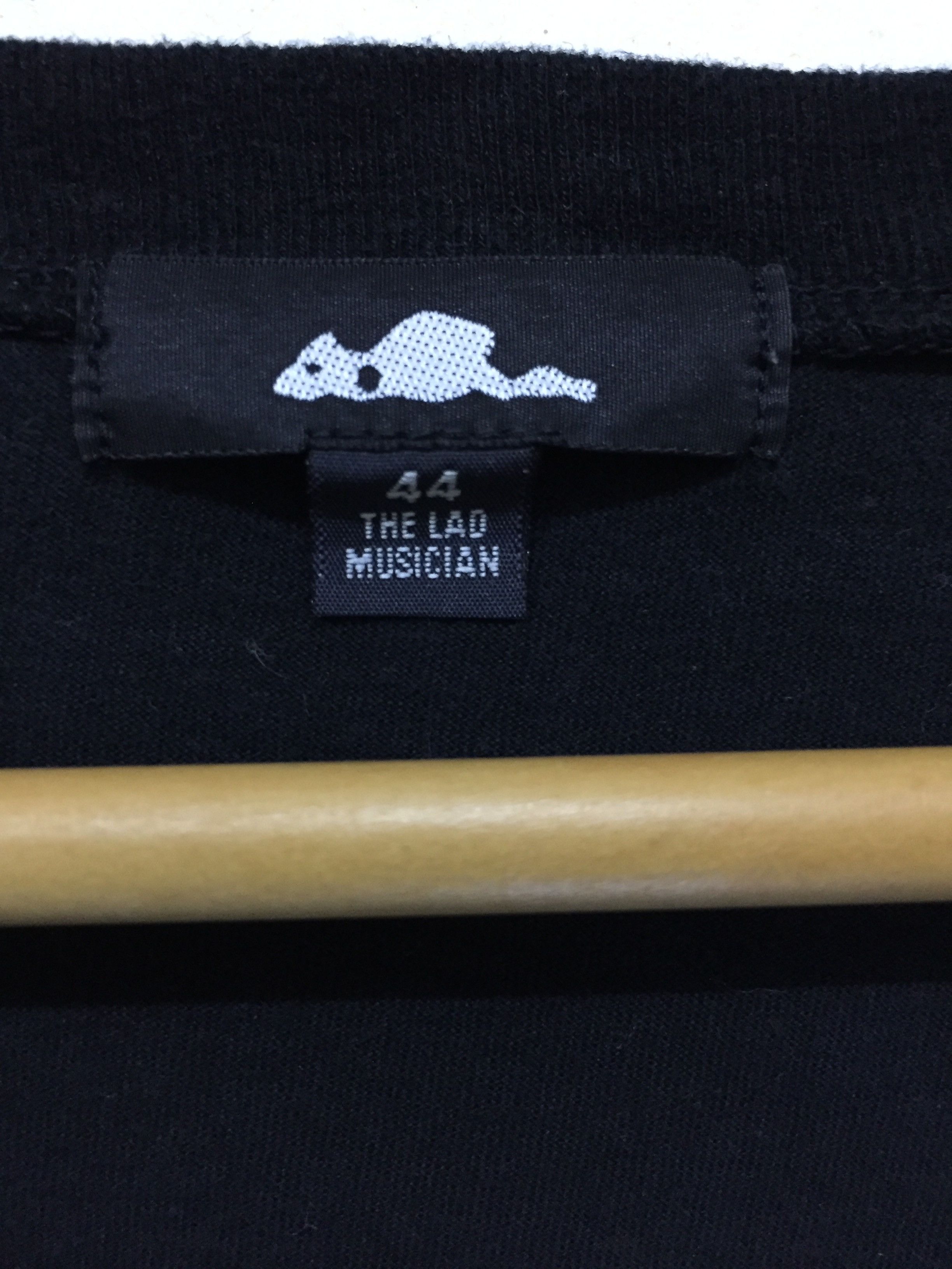 Japanese Brand × Lad Musician 90's Lad Musician twist V neck shirt Size US M / EU 48-50 / 2 - 9 Thumbnail