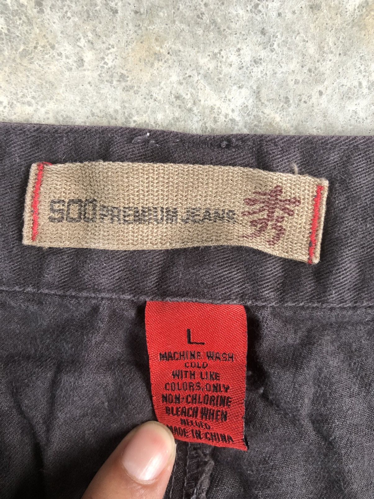 Seditionaries Japanese 500 Double Waist Cargo Pants Multipocket Size US 31 - 13 Thumbnail