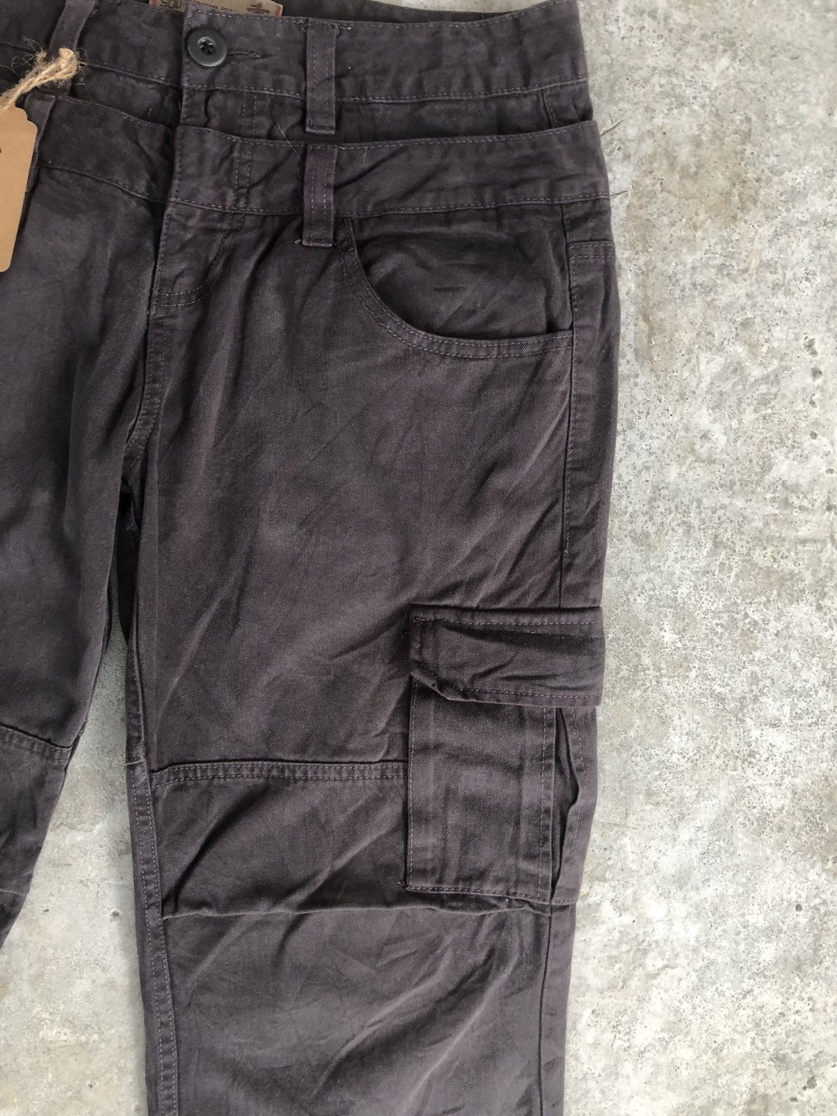 Seditionaries Japanese 500 Double Waist Cargo Pants Multipocket Size US 31 - 5 Thumbnail