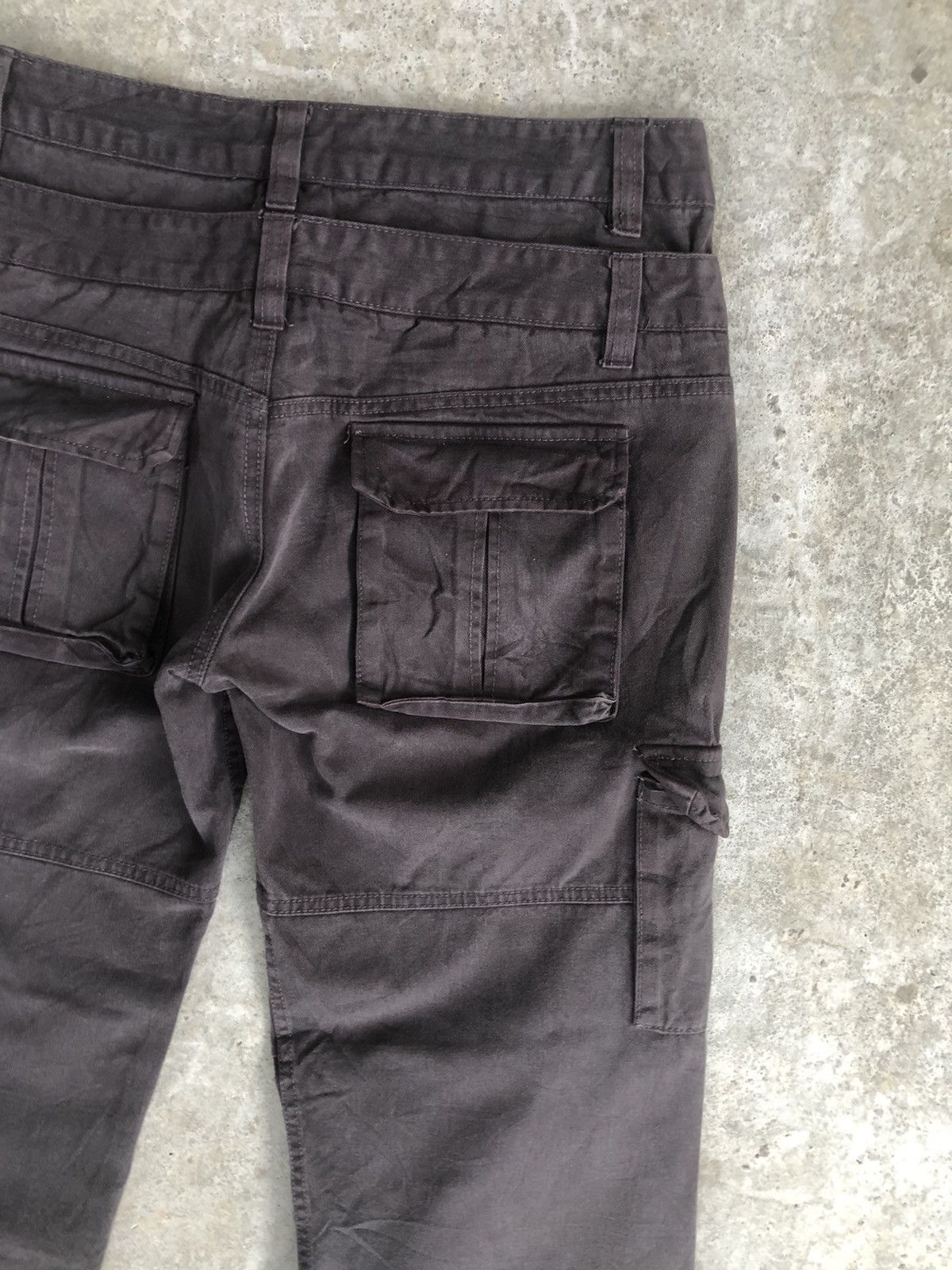 Seditionaries Japanese 500 Double Waist Cargo Pants Multipocket Size US 31 - 10 Thumbnail