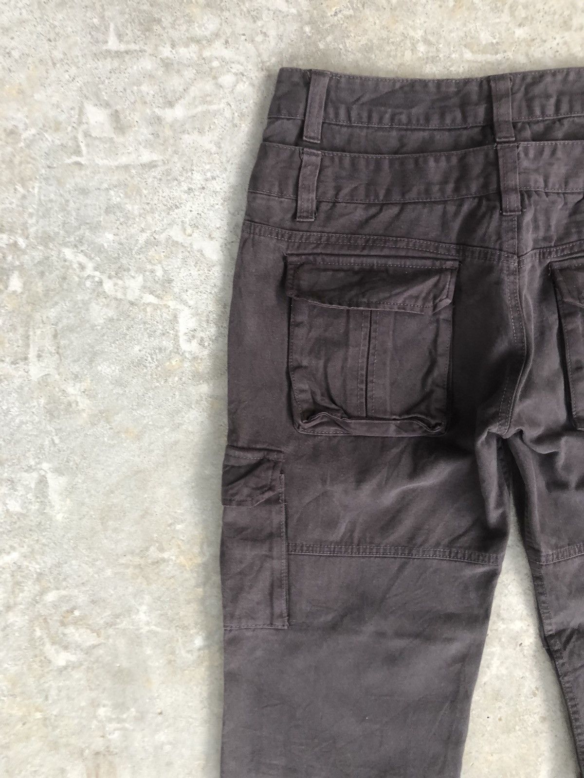 Seditionaries Japanese 500 Double Waist Cargo Pants Multipocket Size US 31 - 9 Thumbnail