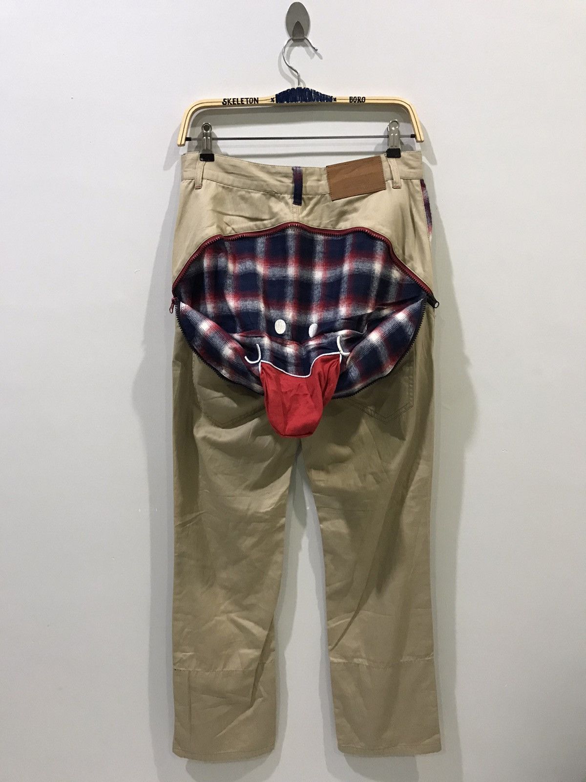 Image of Designer Up! Smile Japan Design Smiley Pant in Khaki, Men's (Size 30)