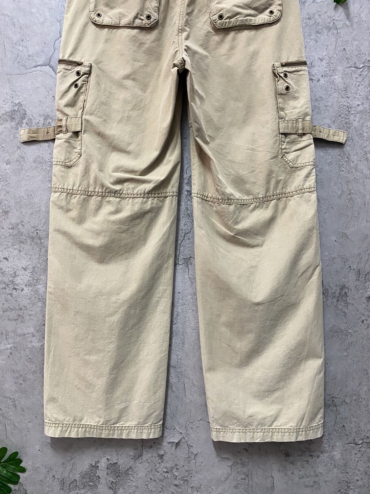 Maypole Bondage Technical Cargo Pants Wide Leg Vintage