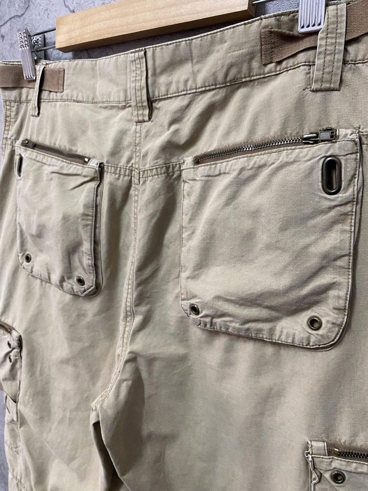 Maypole Bondage Technical Cargo Pants Wide Leg Vintage