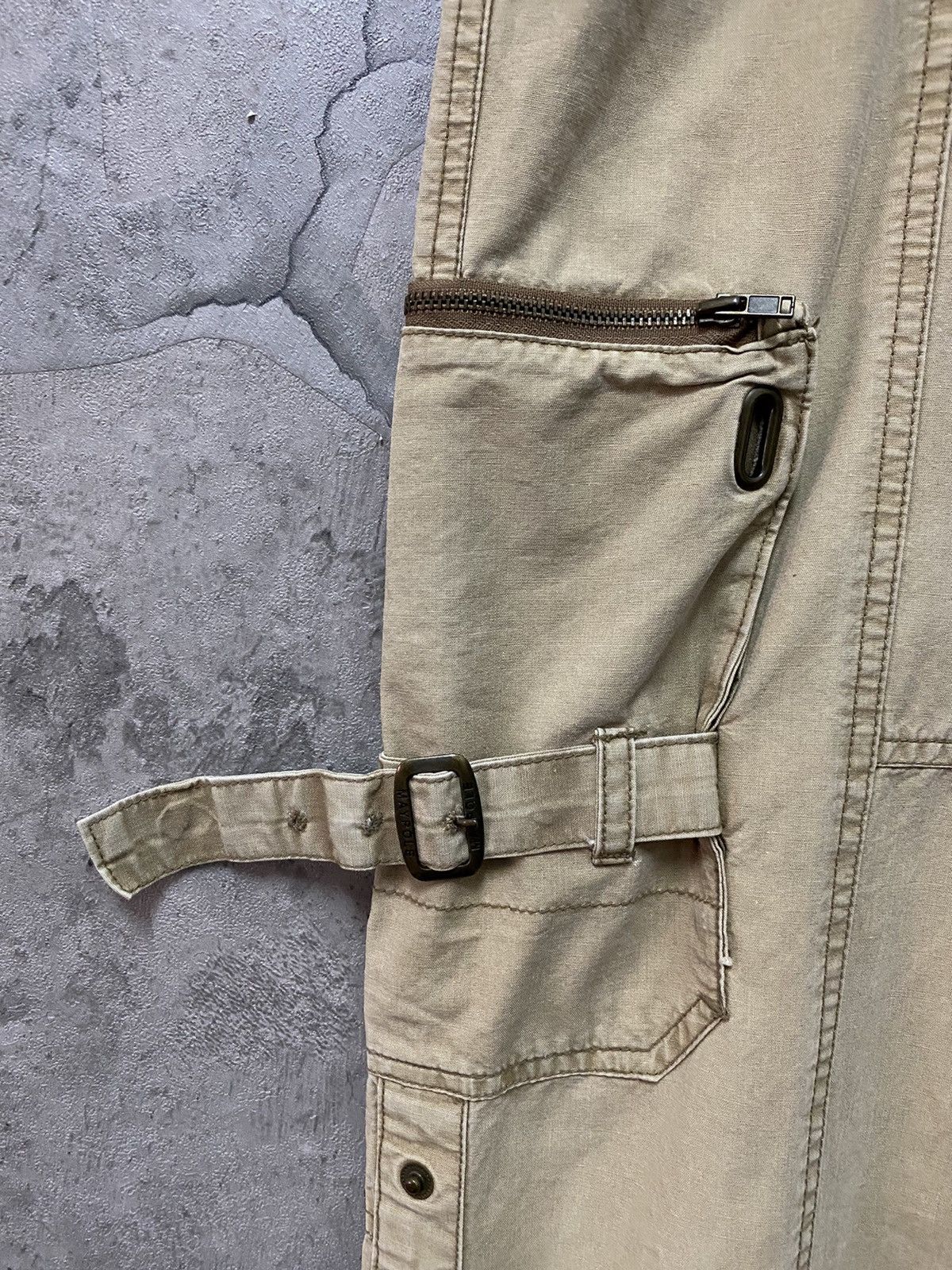 Maypole Bondage Technical Cargo Pants Wide Leg Vintage