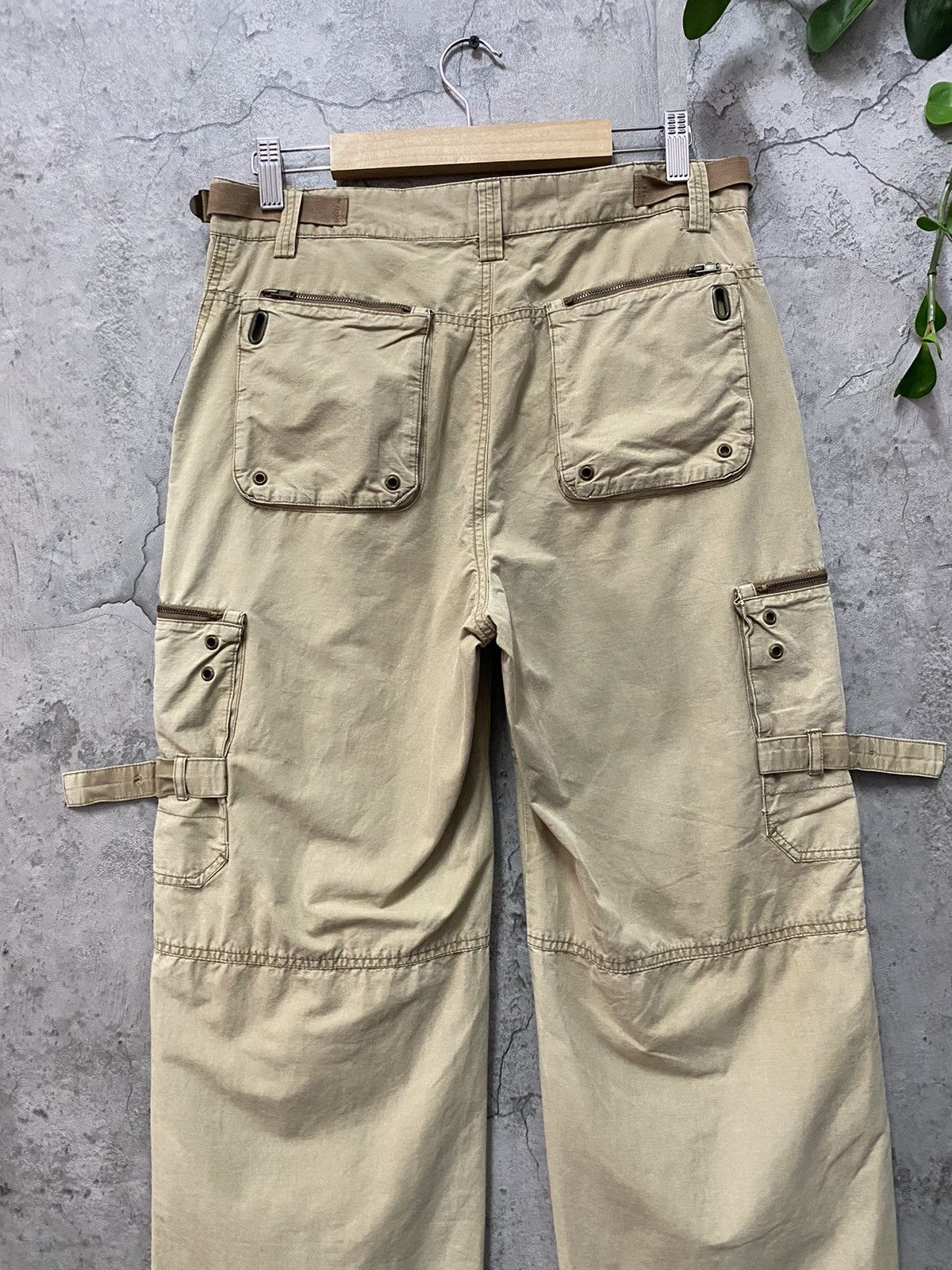 Maypole Bondage Technical Cargo Pants Wide Leg Vintage