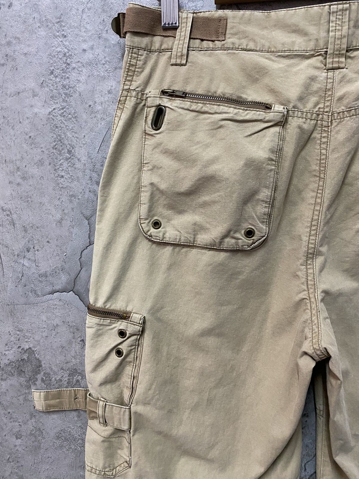 Maypole Bondage Technical Cargo Pants Wide Leg Vintage