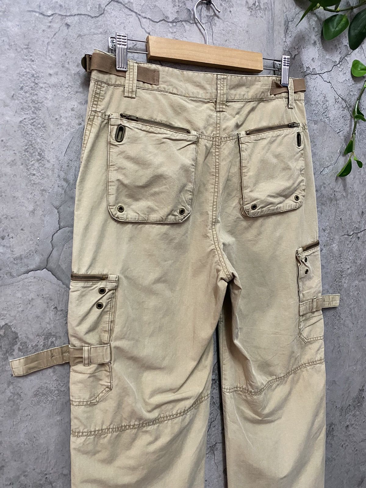 Maypole Bondage Technical Cargo Pants Wide Leg Vintage