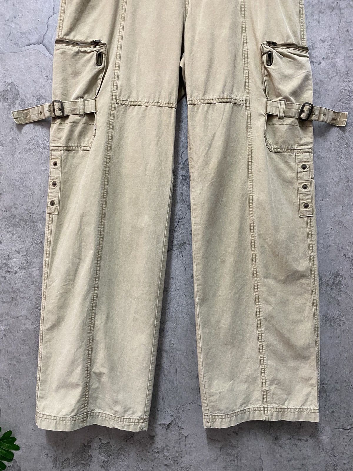 Maypole Bondage Technical Cargo Pants Wide Leg Vintage