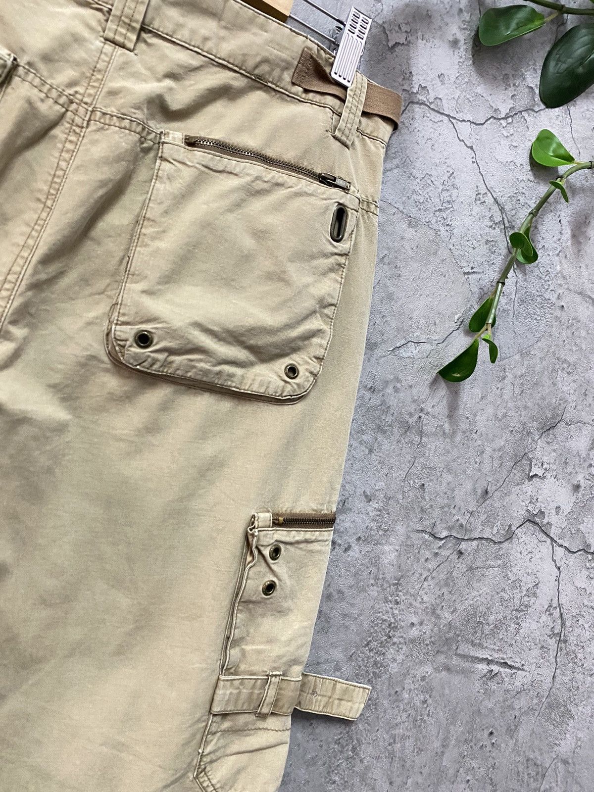 Maypole Bondage Technical Cargo Pants Wide Leg Vintage