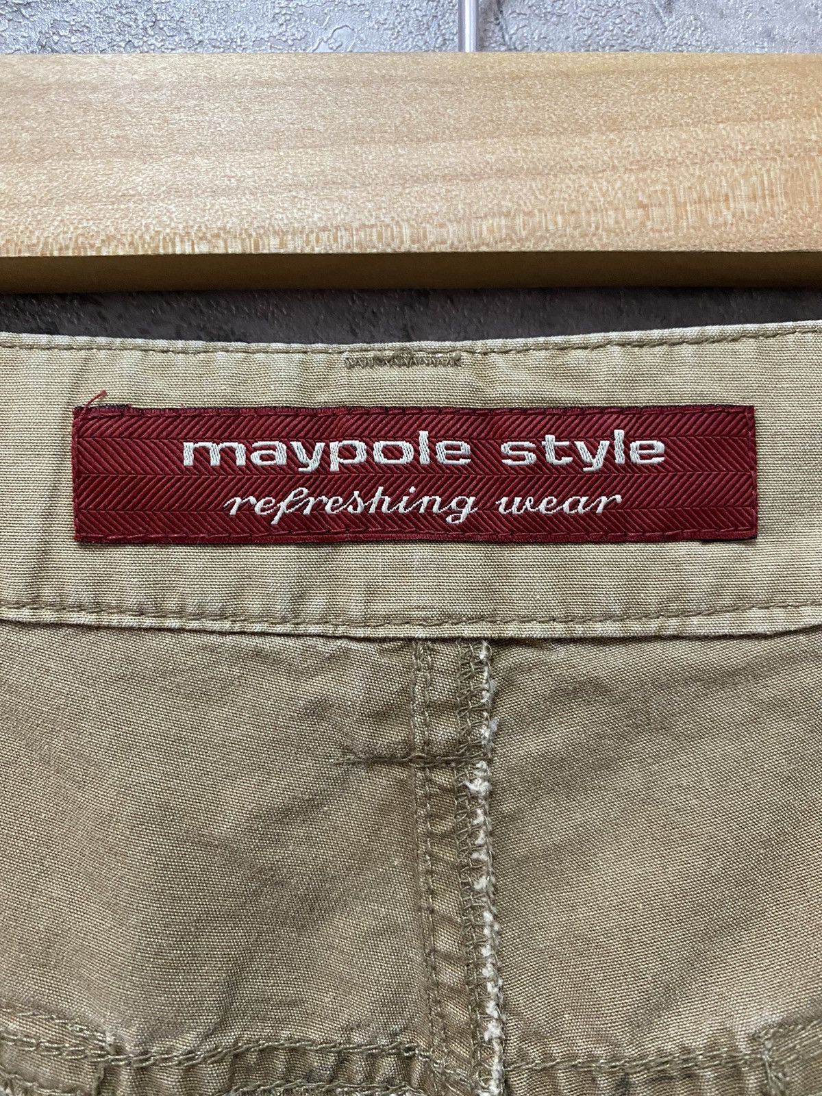 Maypole Bondage Technical Cargo Pants Wide Leg Vintage