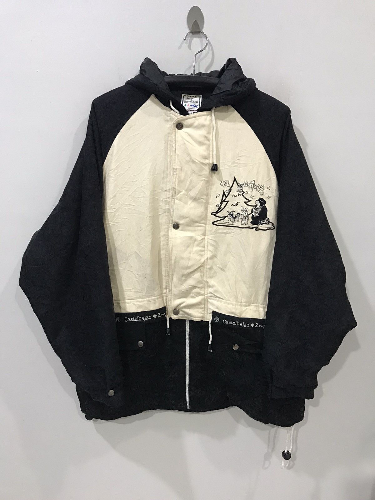 Jean Charles De Castelbajac Jean Charles de Castelbajac Spell Out Logo Overaize Parka Size US XL / EU 56 / 4 - 2 Thumbnail
