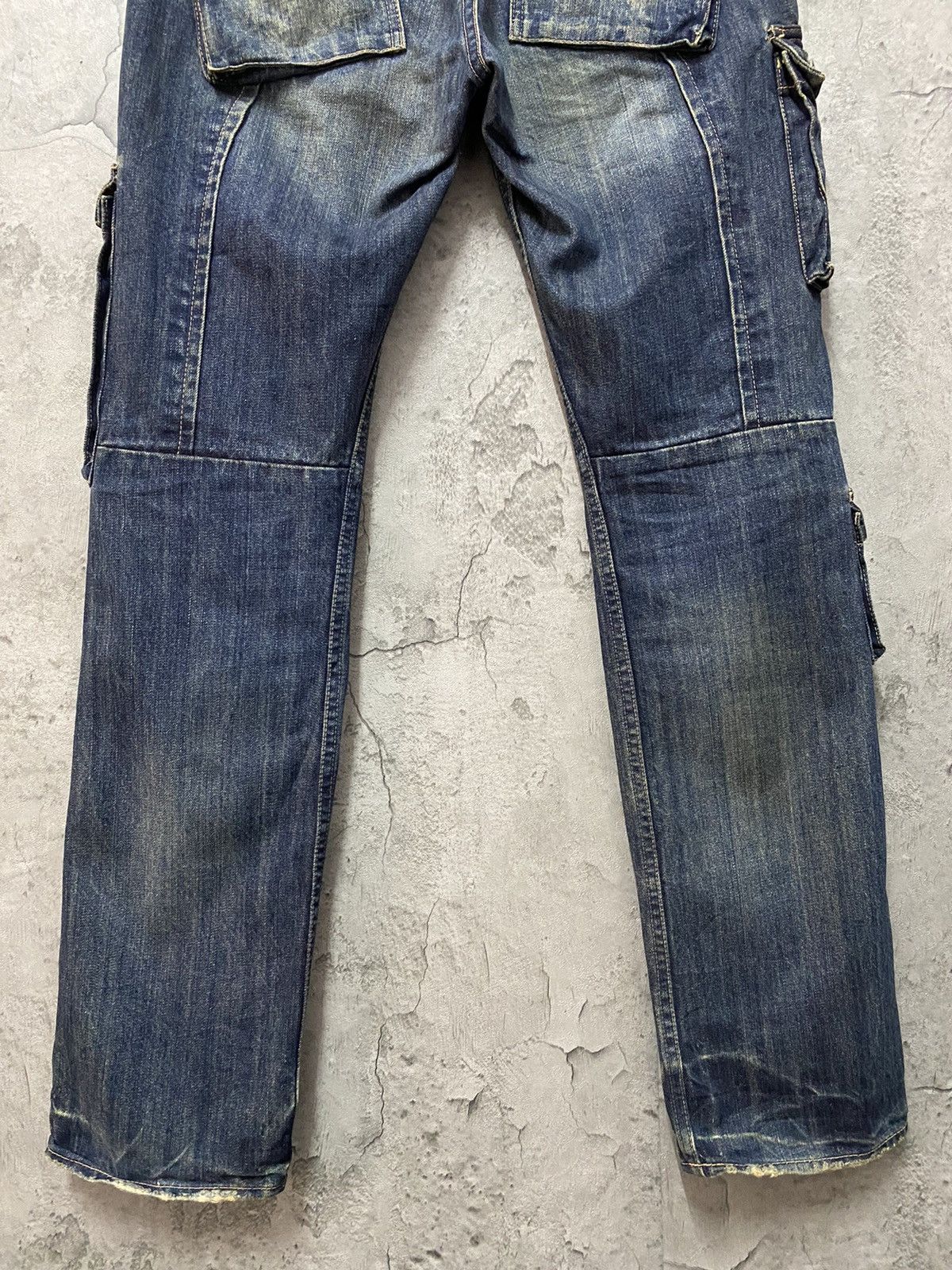 Johnbull John bull Japan Tactical Multi Pocket Denim Pants Vintage Size US 32 / EU 48 - 10 Thumbnail