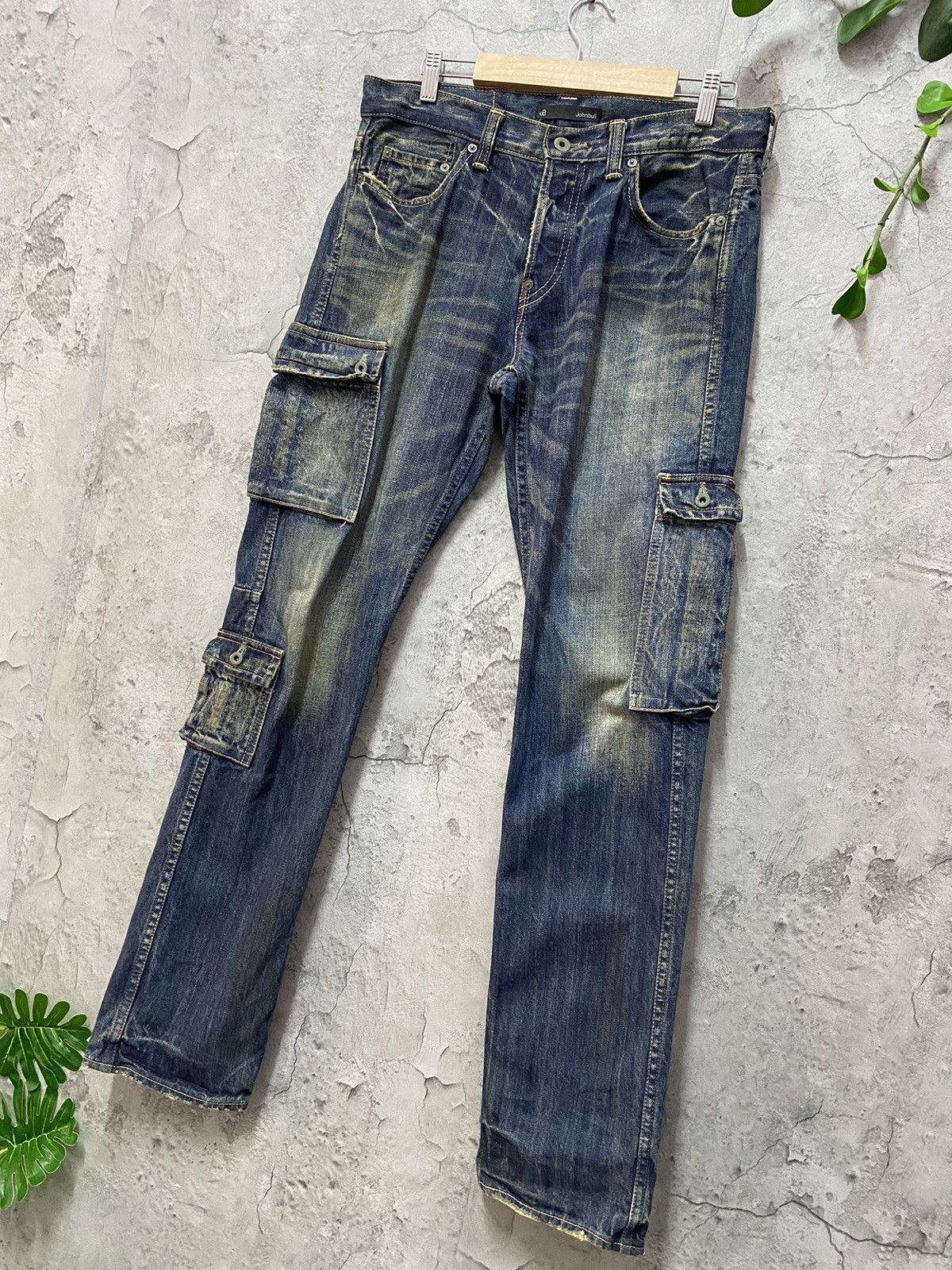 Johnbull John bull Japan Tactical Multi Pocket Denim Pants Vintage Size US 32 / EU 48 - 3 Thumbnail