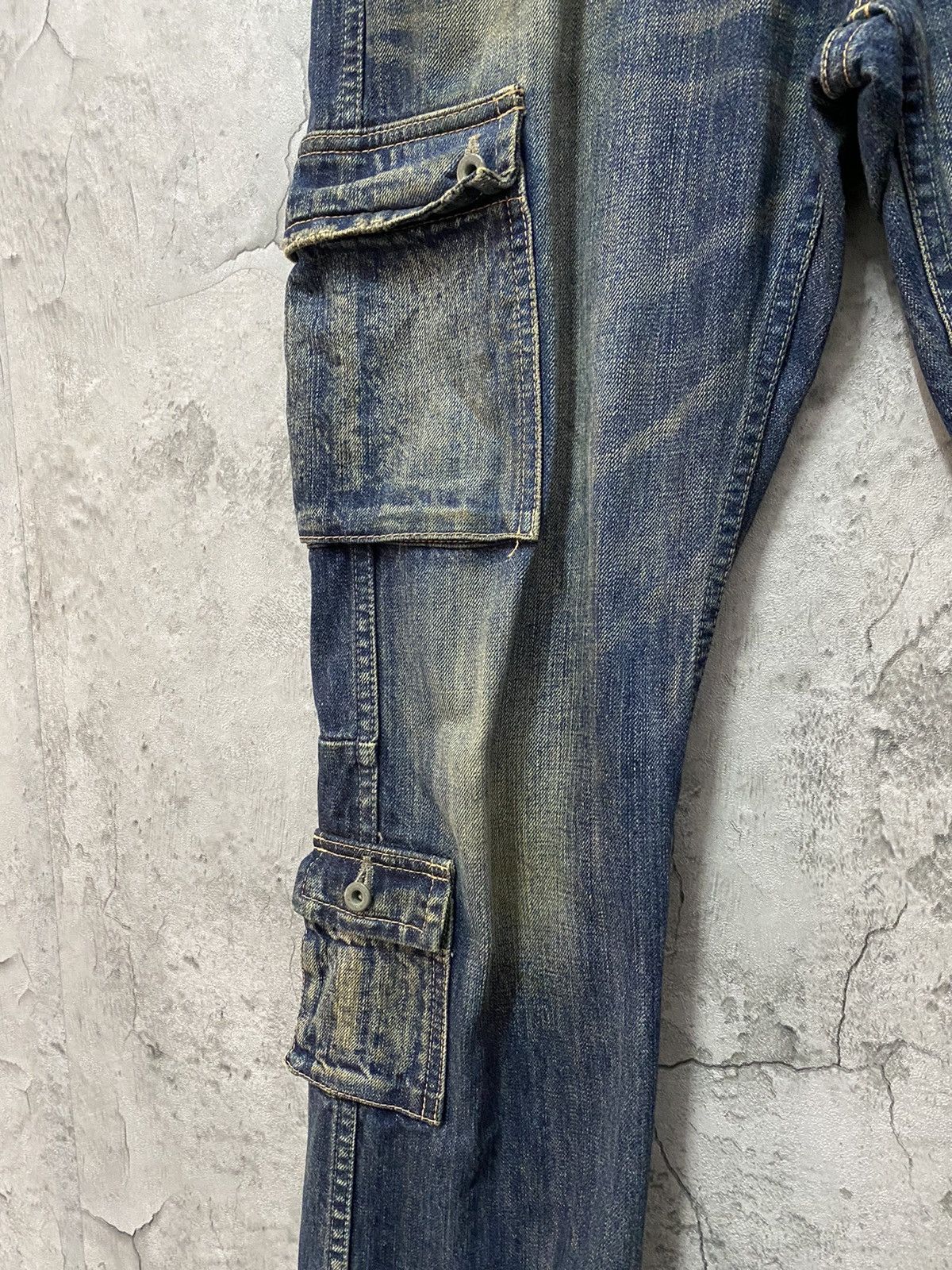 Johnbull John bull Japan Tactical Multi Pocket Denim Pants Vintage Size US 32 / EU 48 - 6 Thumbnail