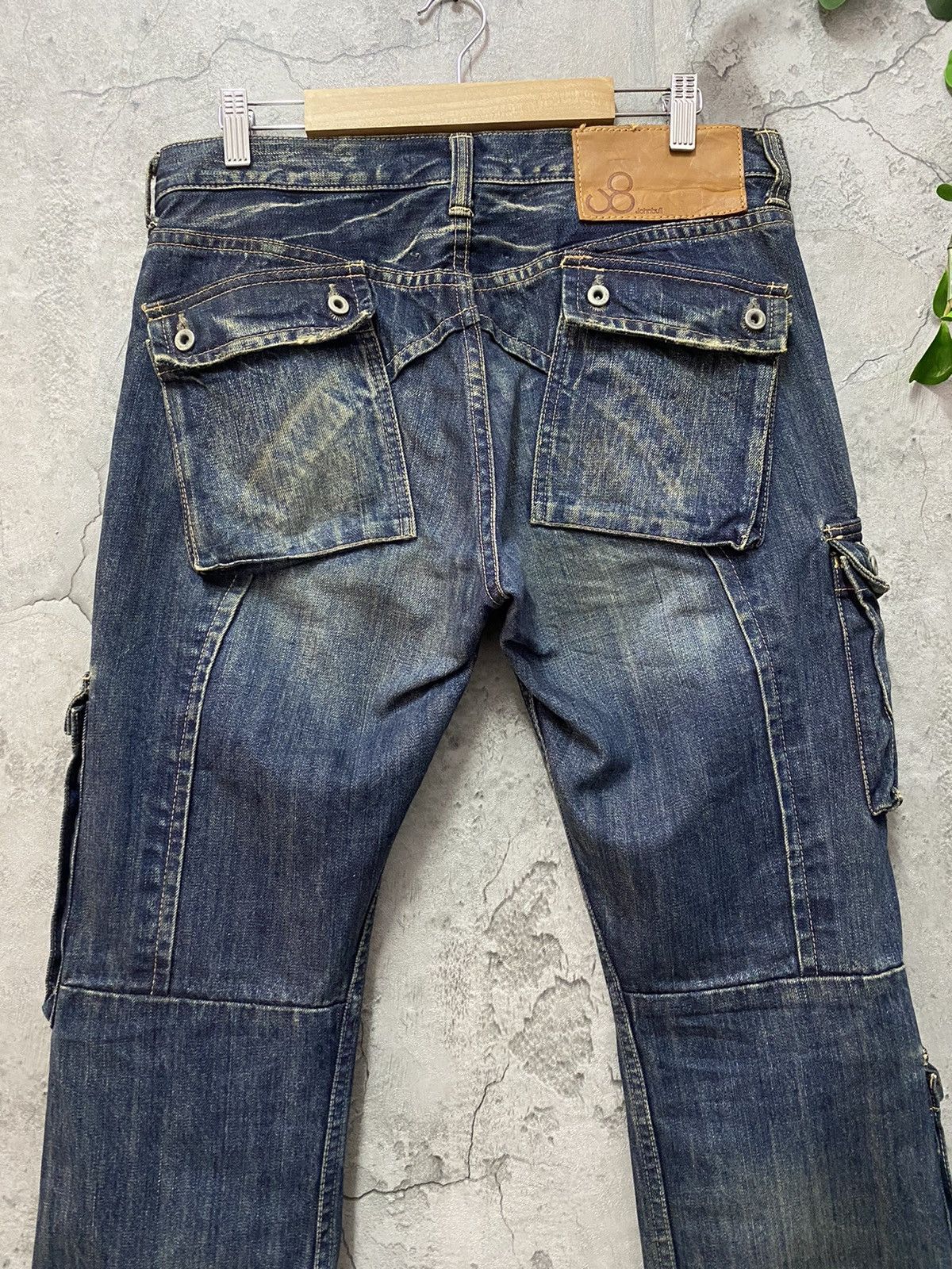 Johnbull John bull Japan Tactical Multi Pocket Denim Pants Vintage Size US 32 / EU 48 - 9 Thumbnail