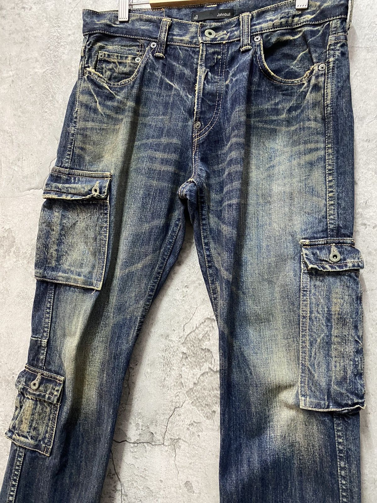 Johnbull John bull Japan Tactical Multi Pocket Denim Pants Vintage Size US 32 / EU 48 - 7 Thumbnail