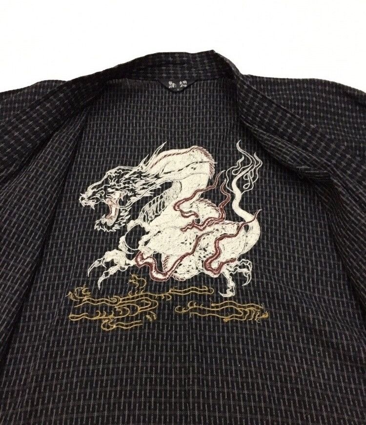Japanese Brand Embroidered Dragon Kimono Size US M / EU 48-50 / 2 - 7 Thumbnail