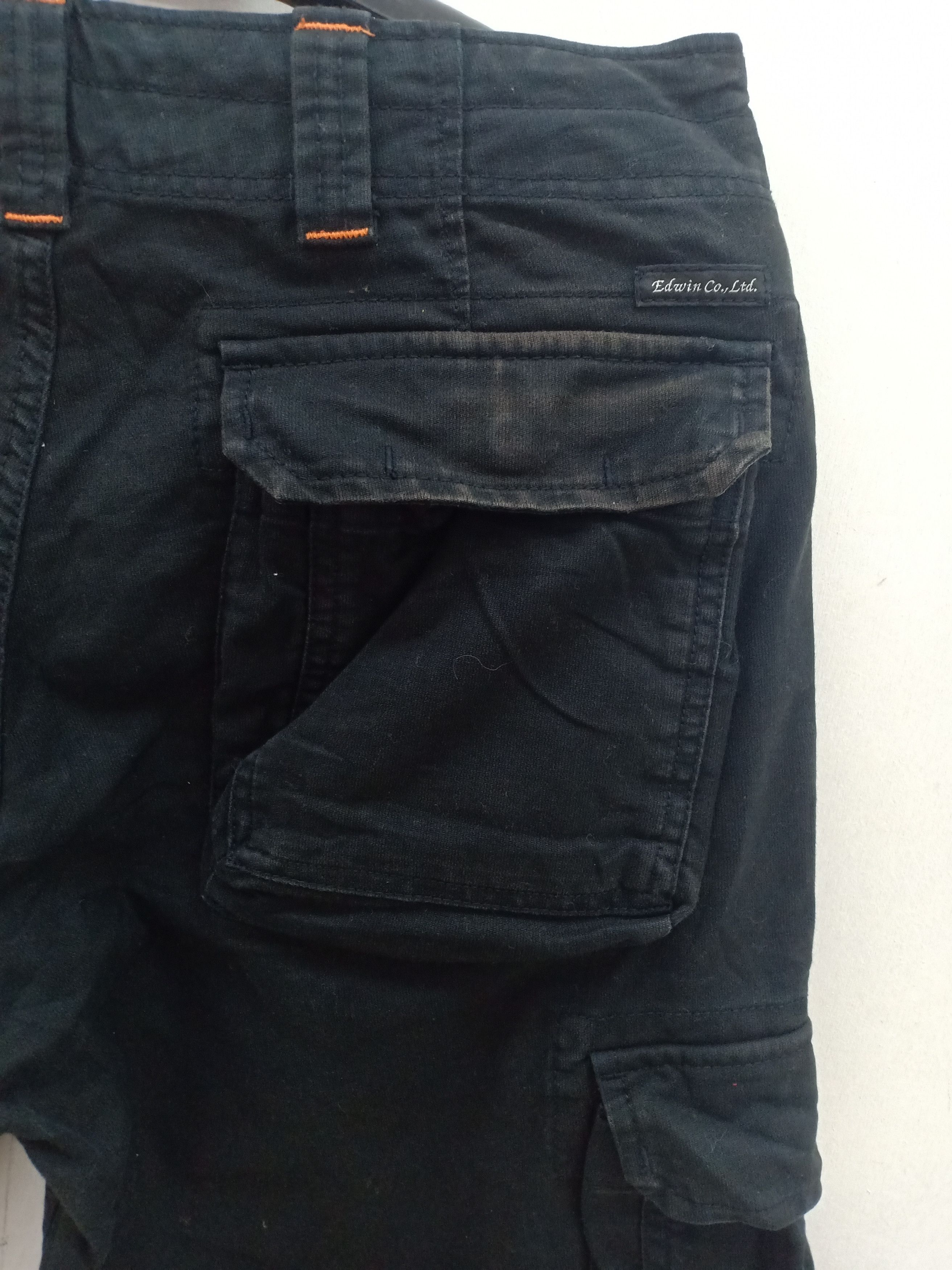 Edwin × Japanese Brand Edwin Khaki Cargo Multipocket Pants Size US 32 / EU 48 - 7 Thumbnail